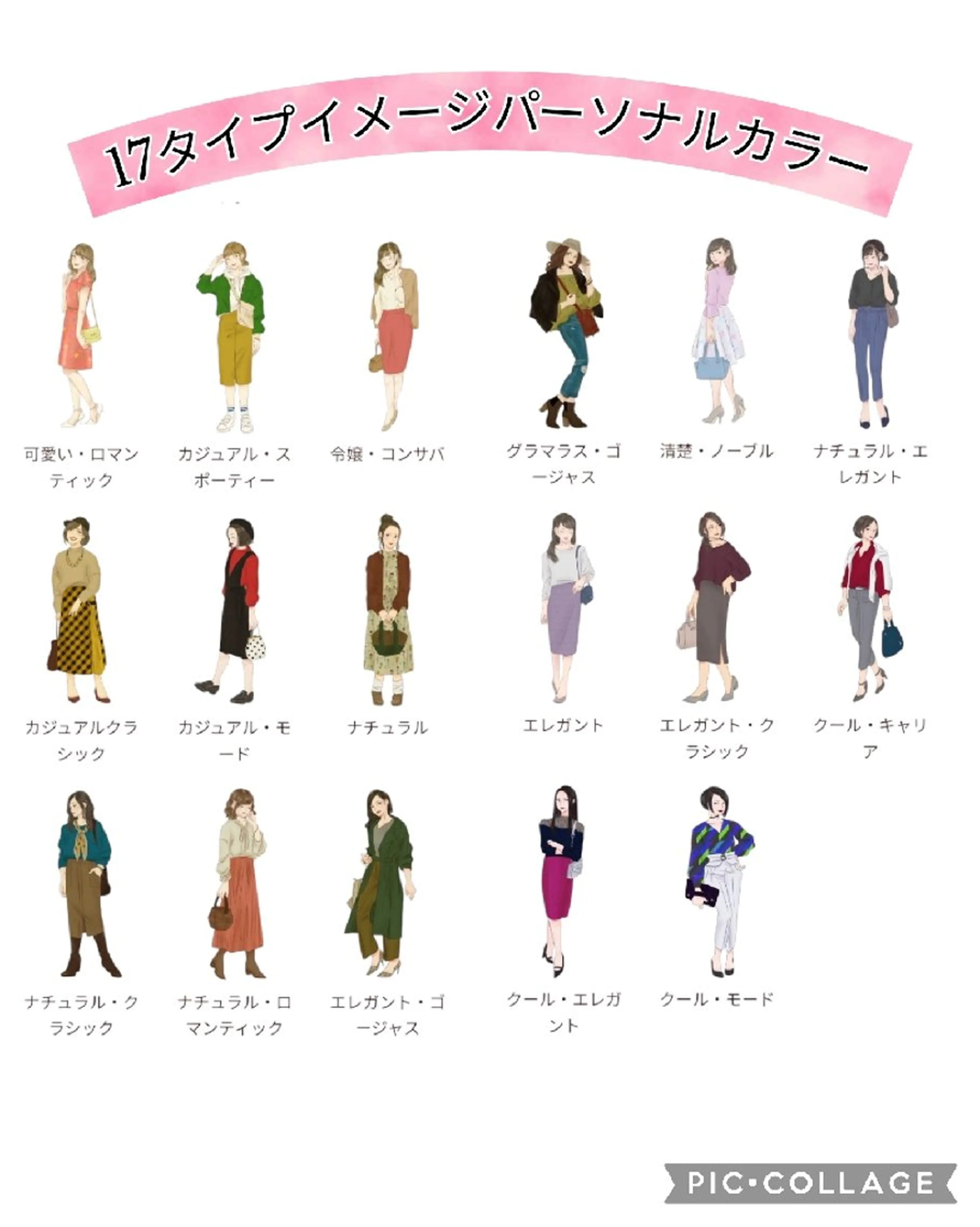 17タイプイメージカラー診断の写真