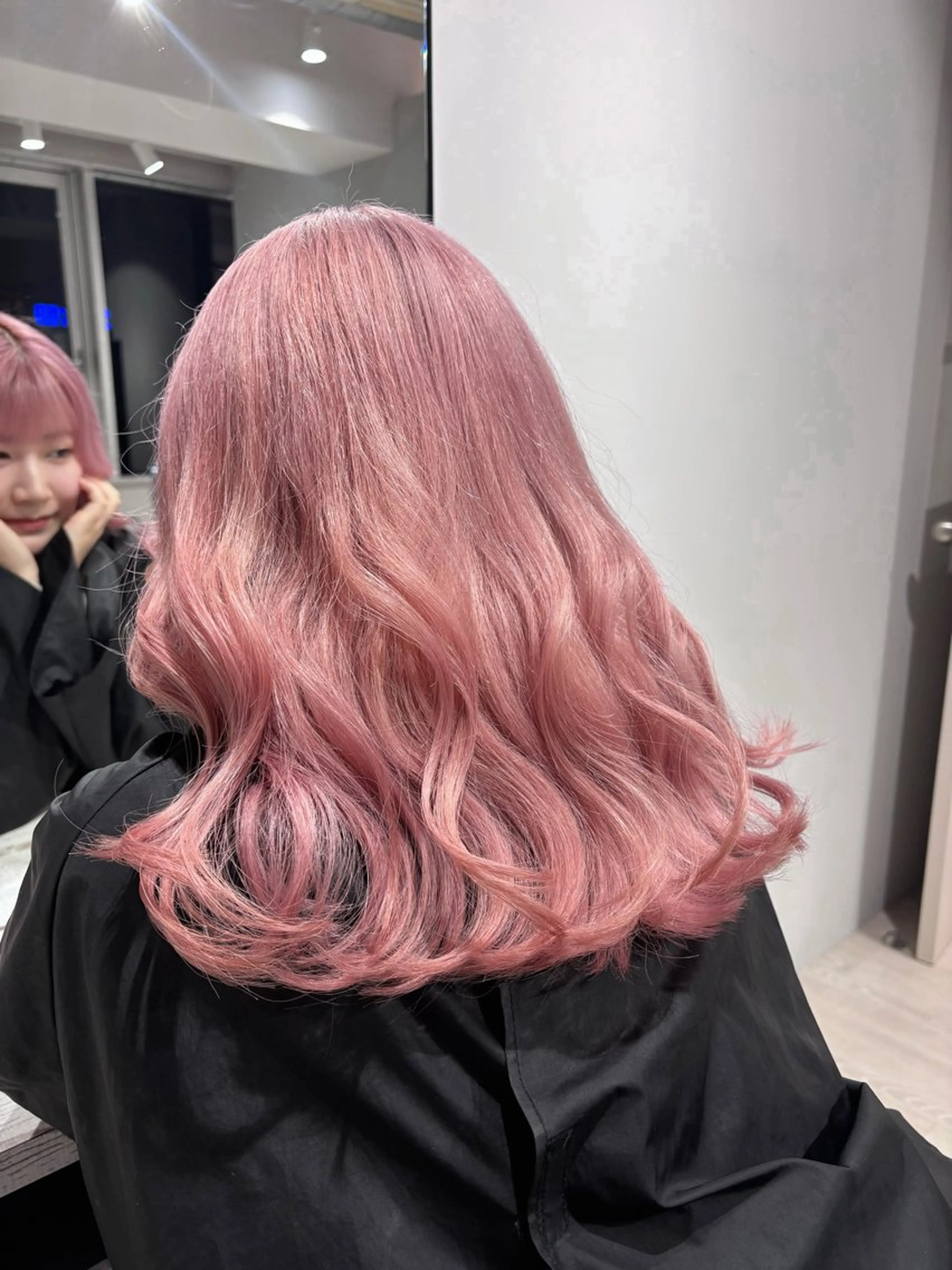 ミディアム ヘアカラー 瀬戸 杏珠のヘアスタイル