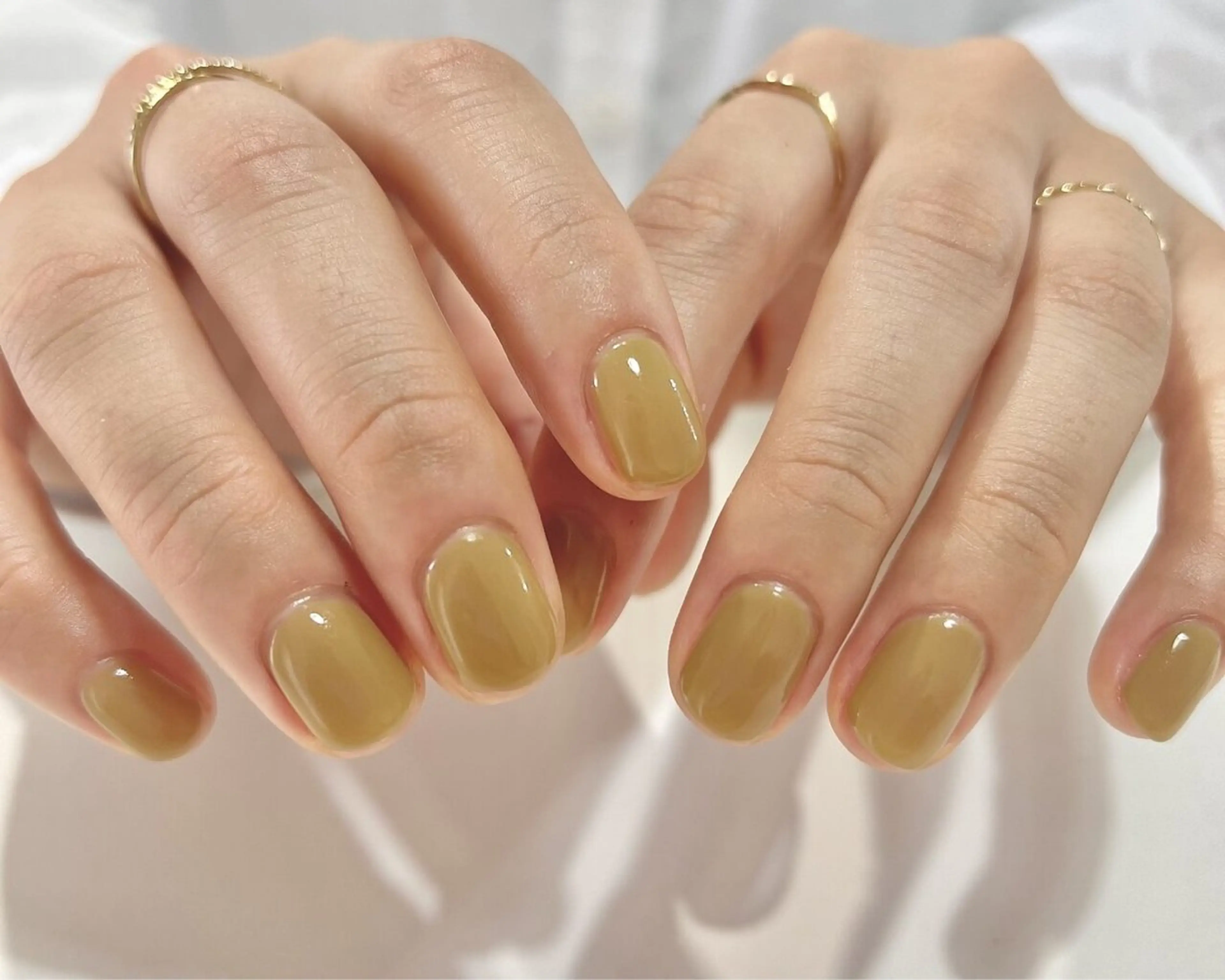 ネイル ワンカラーネイル HARUNOKA misakiのネイルデザイン