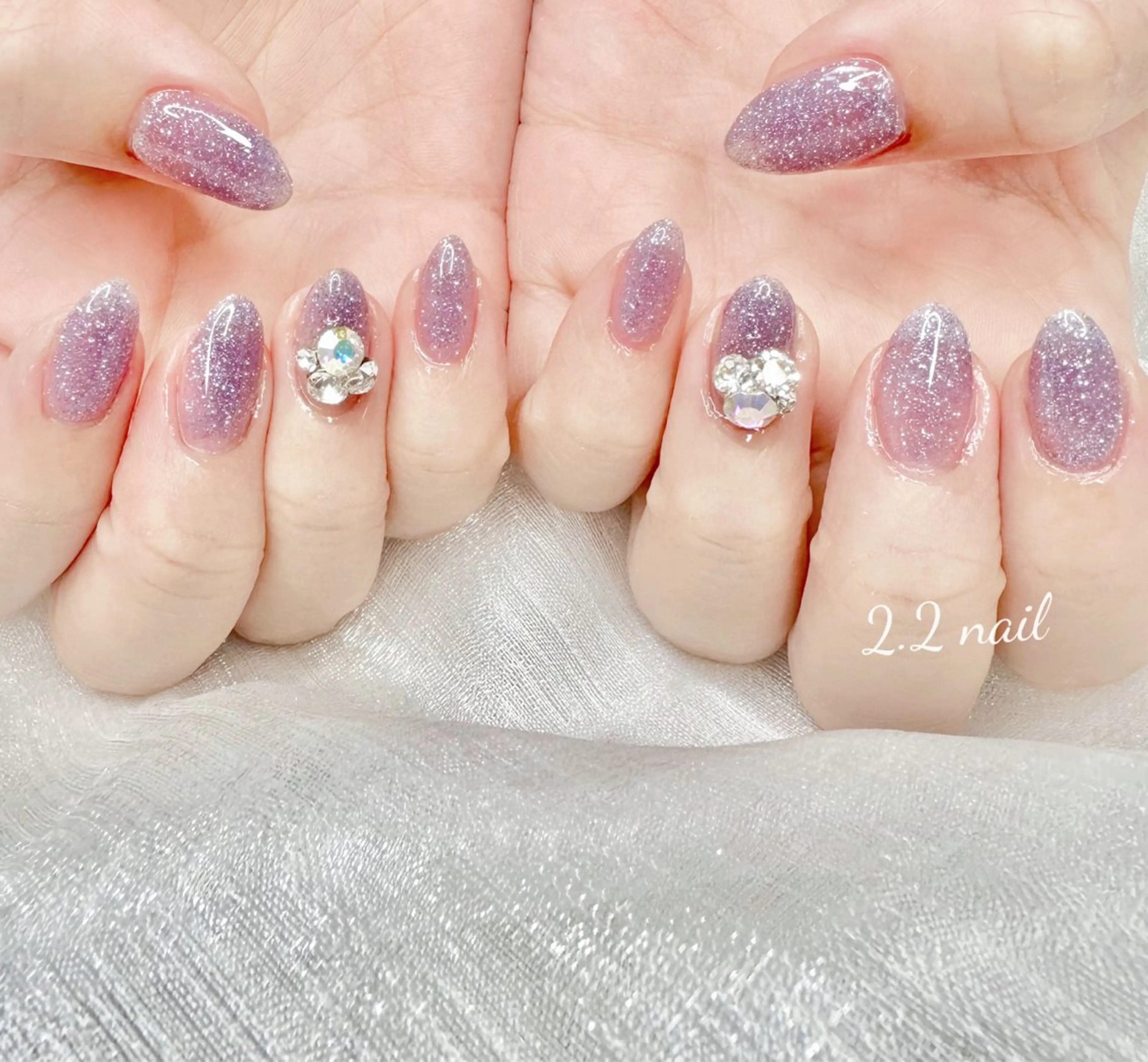 ネイル 🍒Luvia ワンホンネイルのネイルデザイン