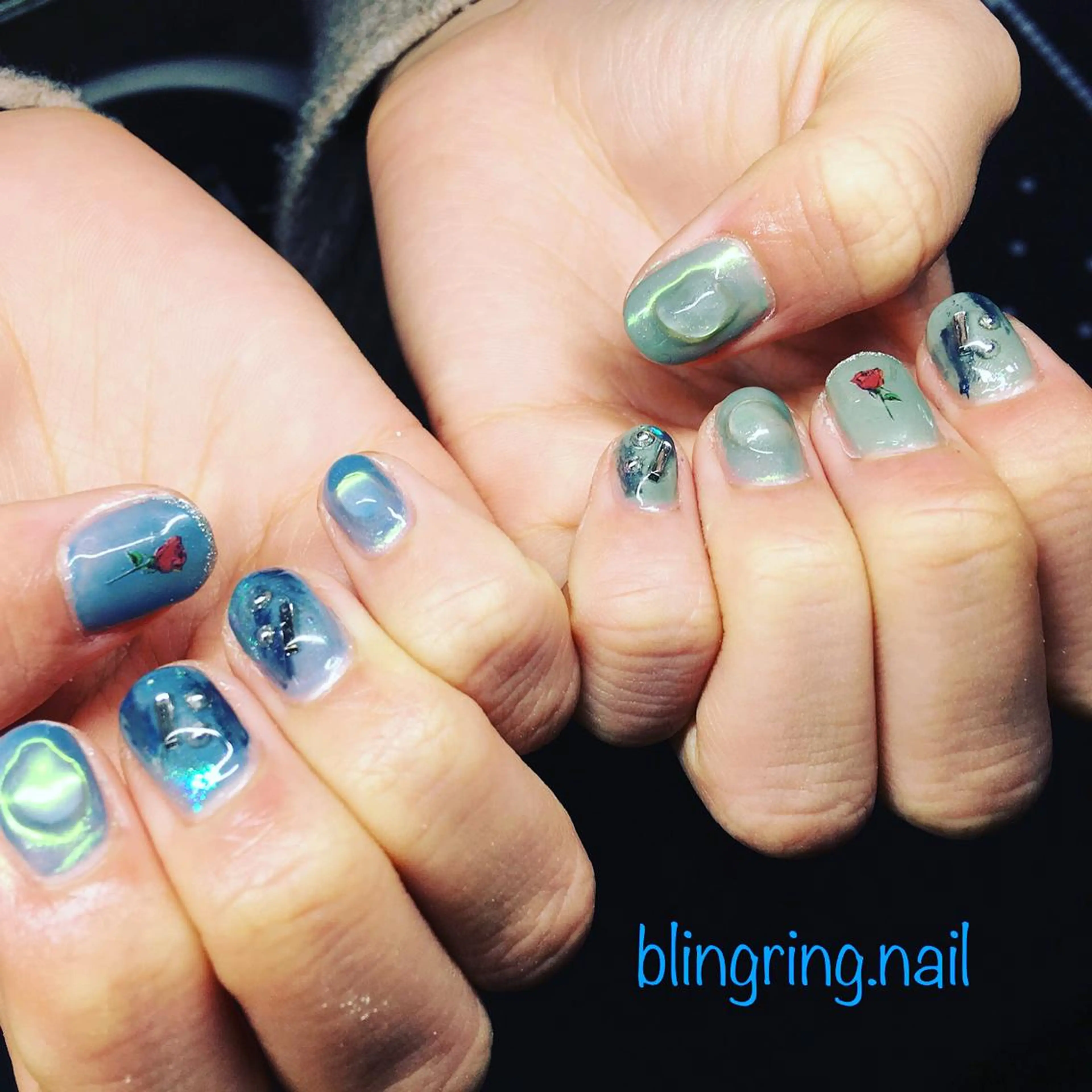 ネイル ニュアンスネイル ハンドネイル 🌈KANÅKO 🌈のネイルデザイン