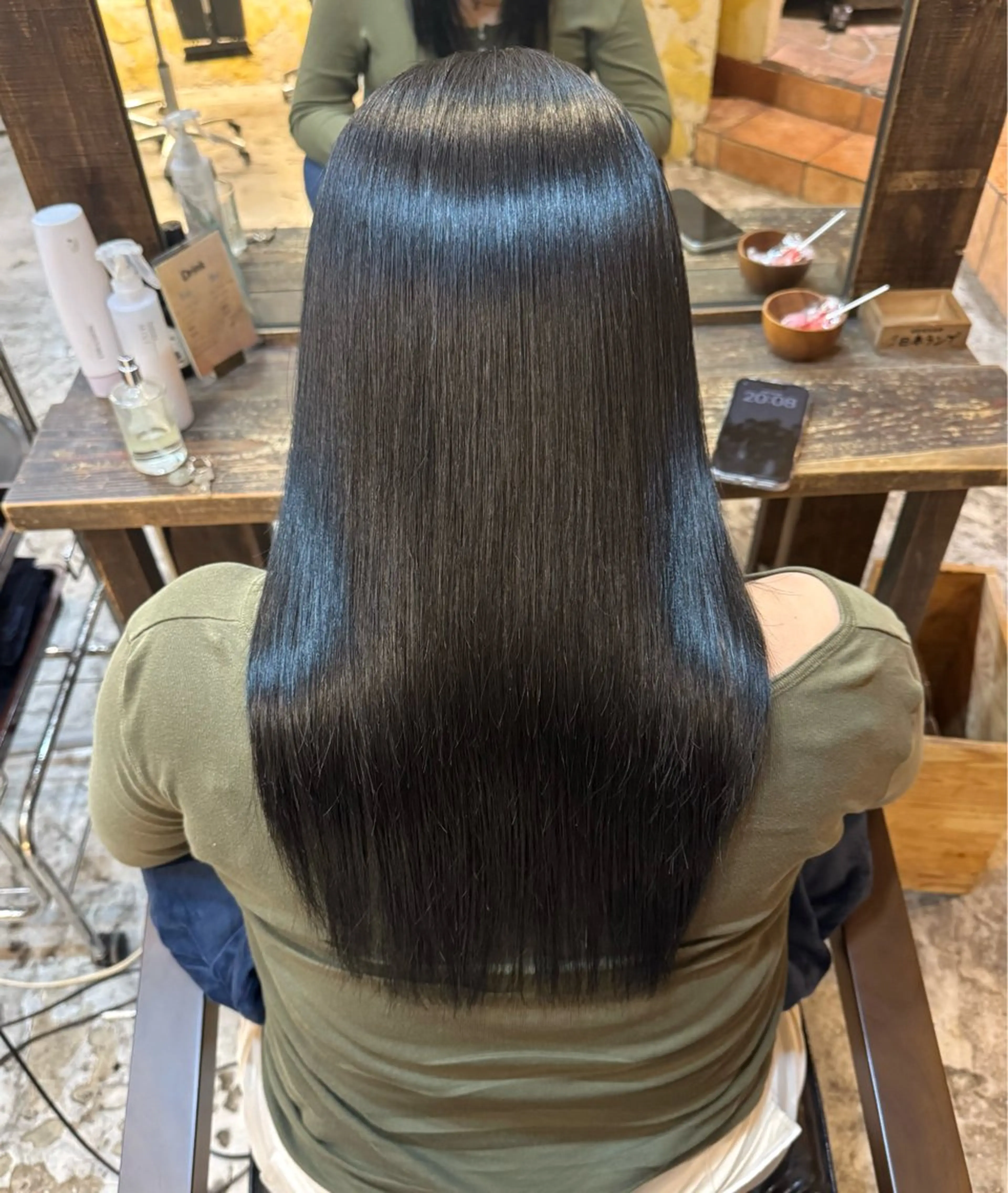 ミディアム カラー カット ヘアカラー トリートメント 韓国ヘア🫧艶カラー 🫧髪質改善/オオヤのヘアスタイル