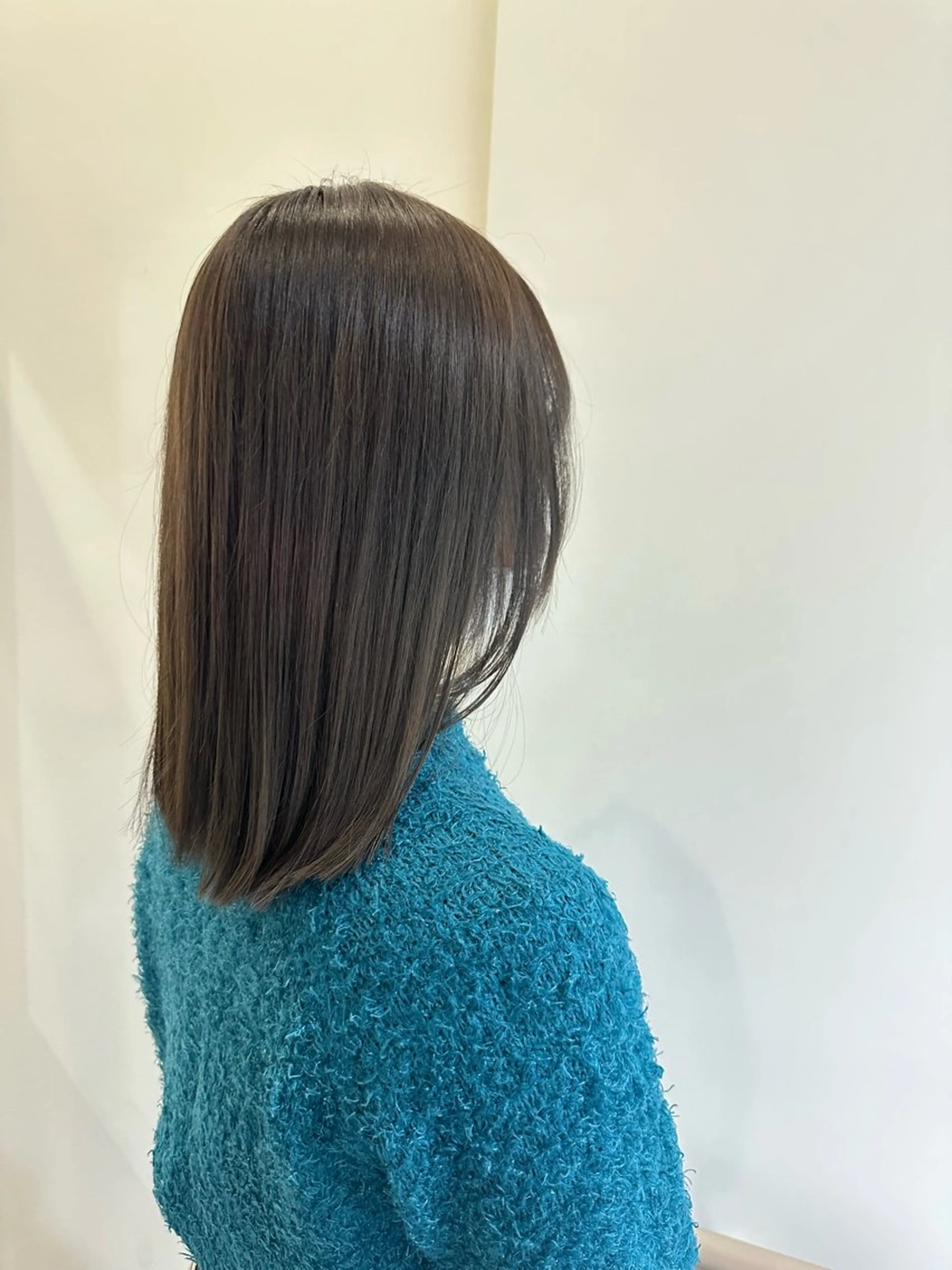 ミディアム カラー 🍜のばた 🍜のヘアスタイル