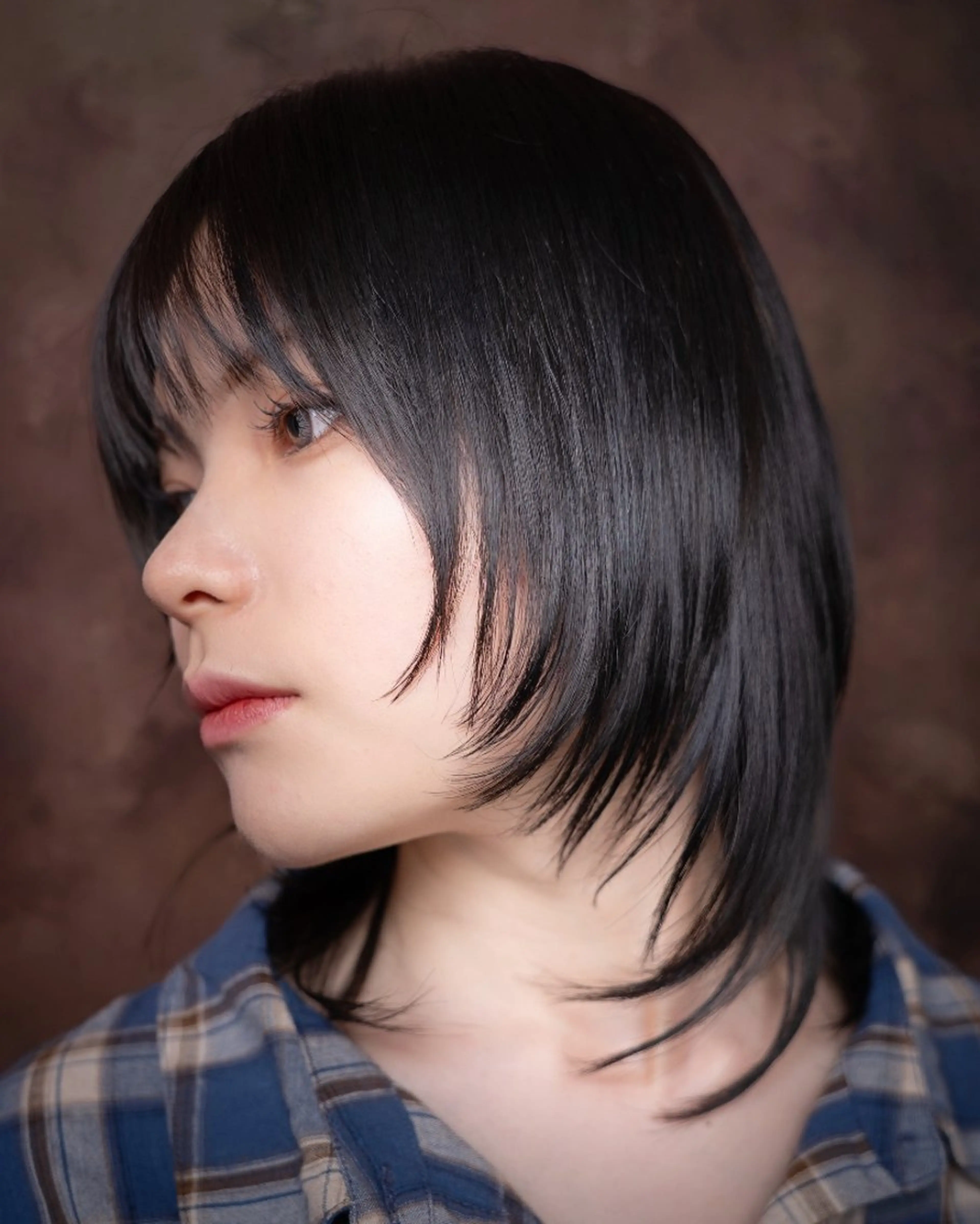 ミディアム カラー 松尾 泰伸のヘアスタイル