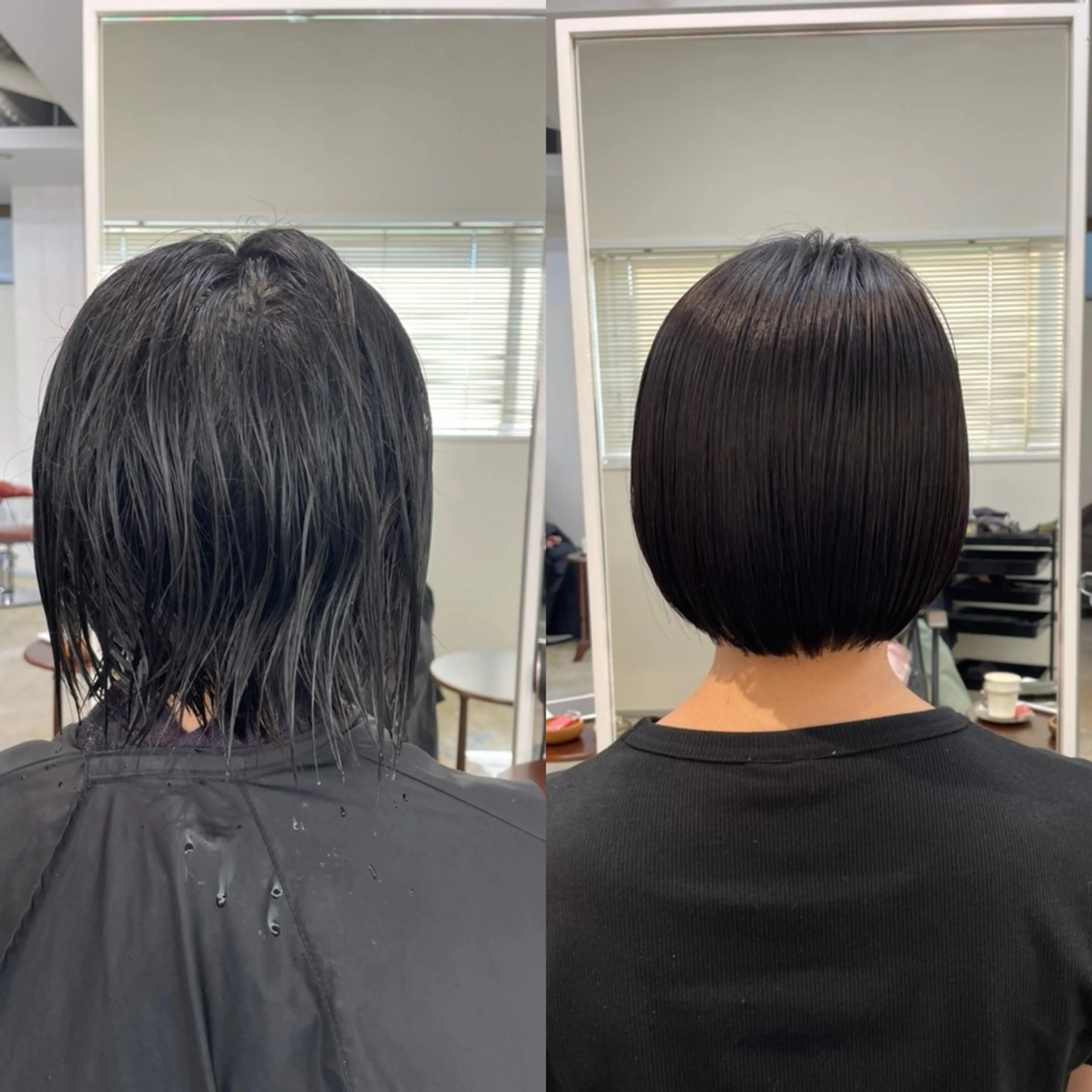 ショート カット 縮毛矯正 トリートメント 宮本 祥生のヘアスタイル