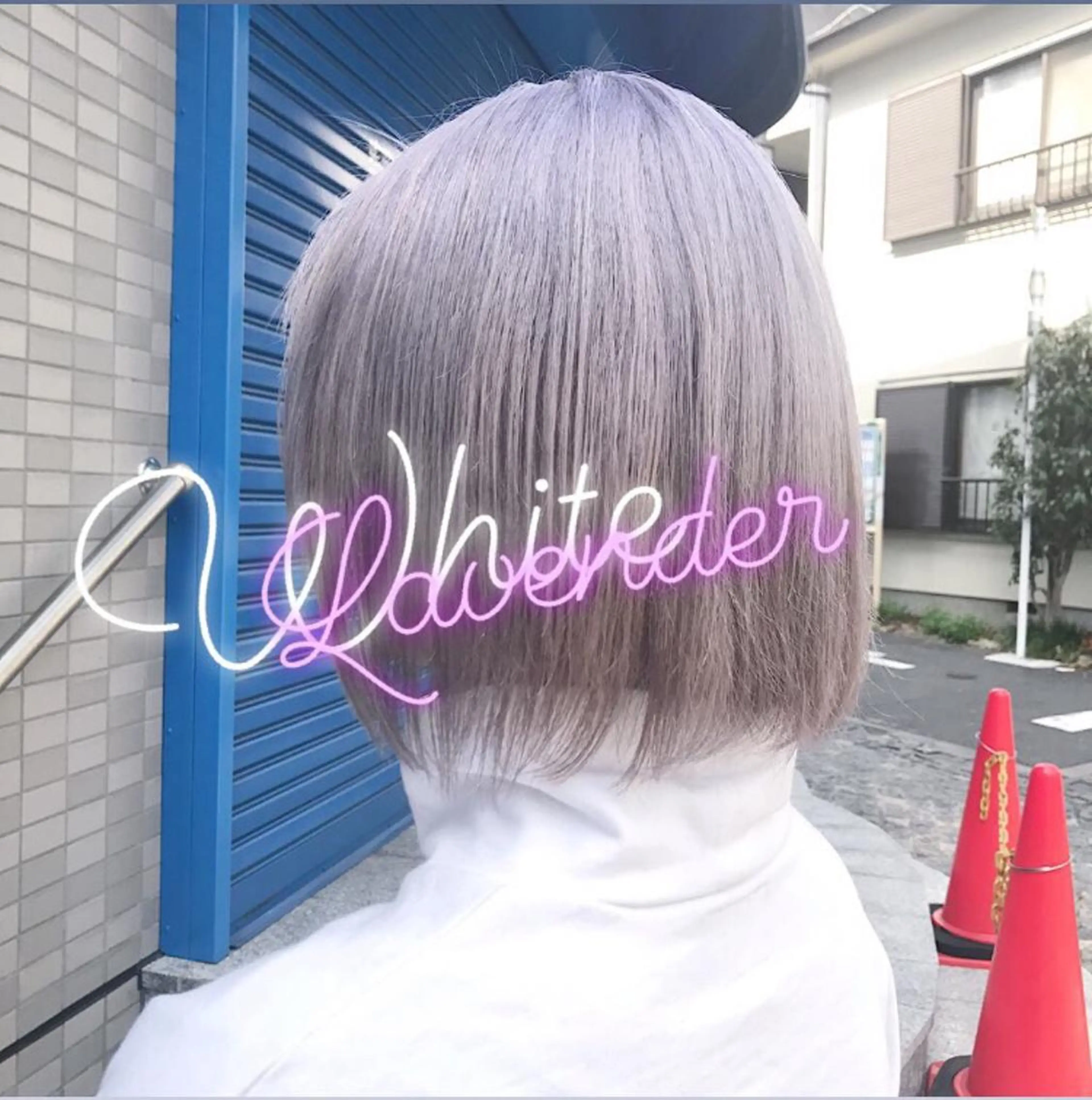 ショート カラー ヘアアレンジ Zina渋谷エリア マネージャShionのヘアスタイル