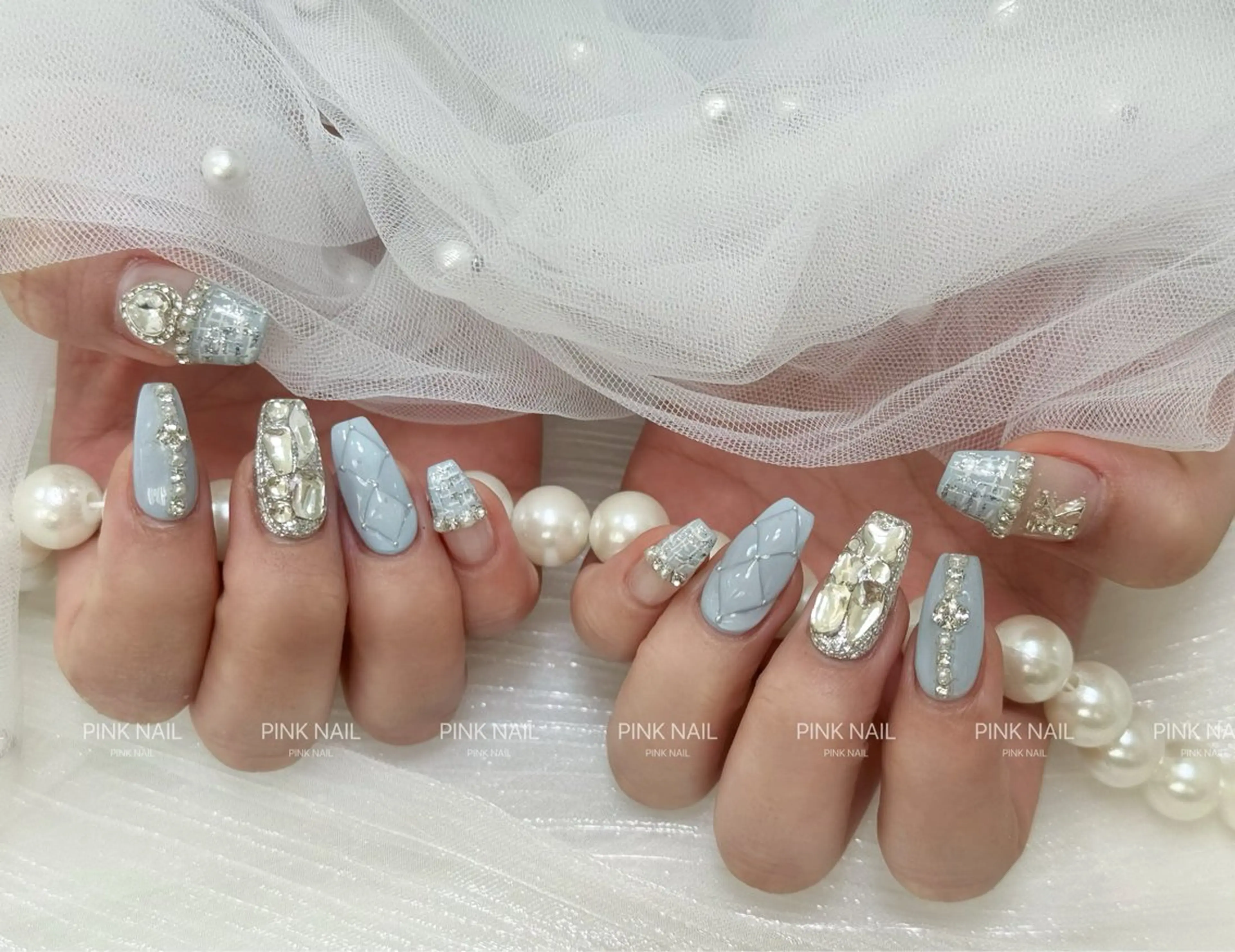 ネイル ハンドネイル pink nailのその他イメージ