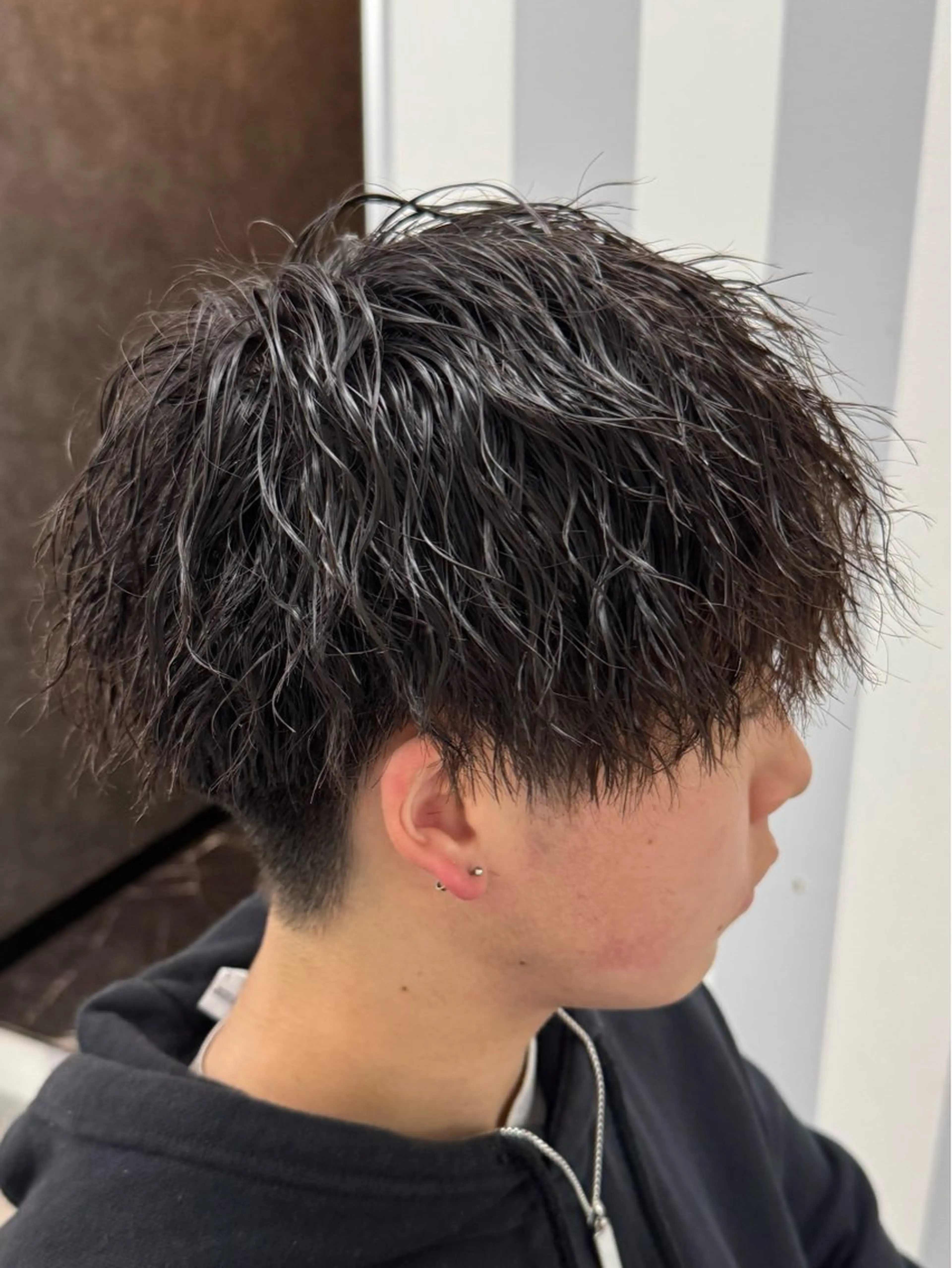 ショート カット パーマ 🩶Noto🩶 C✂︎3のヘアスタイル