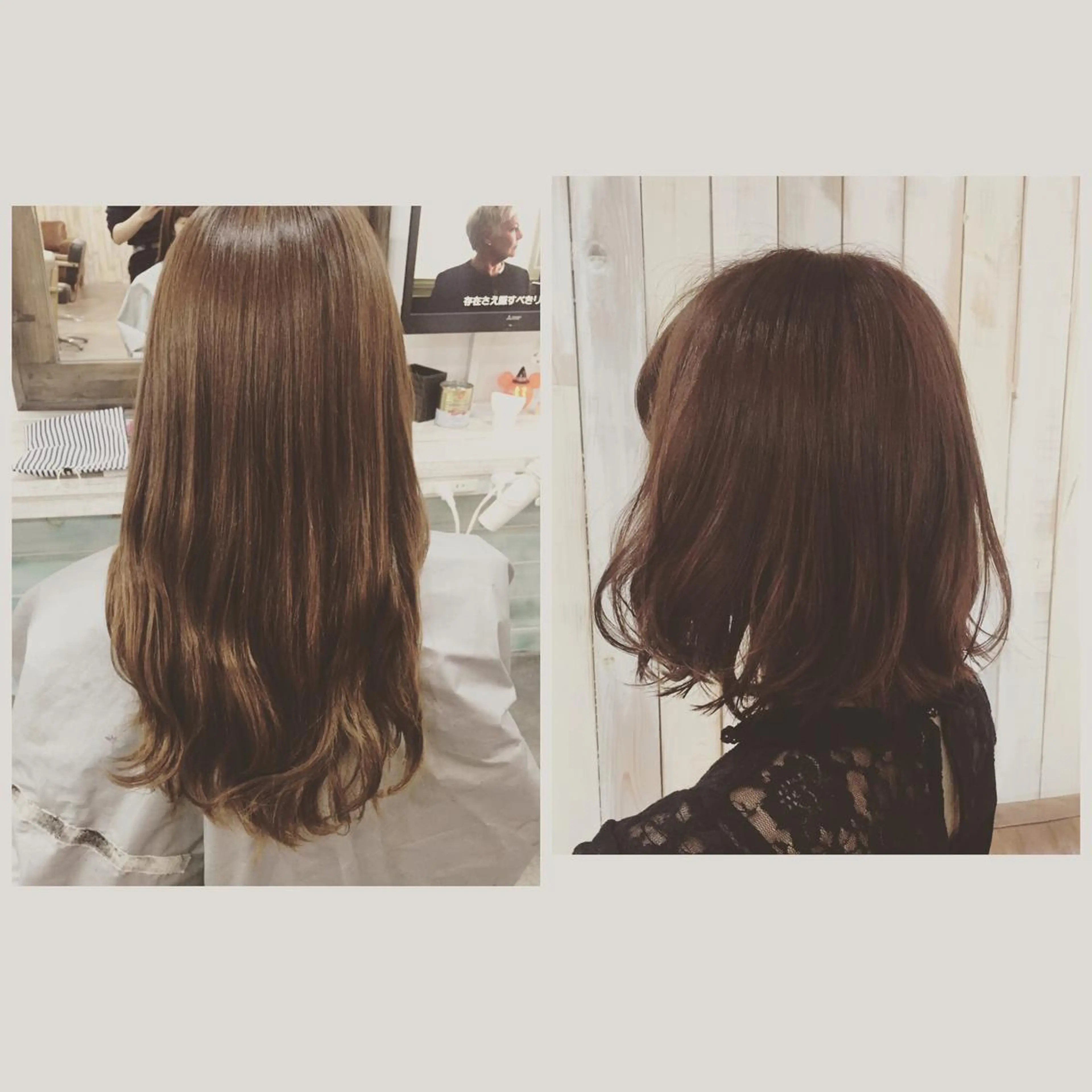 ミディアム カラー 太田 有香のヘアスタイル