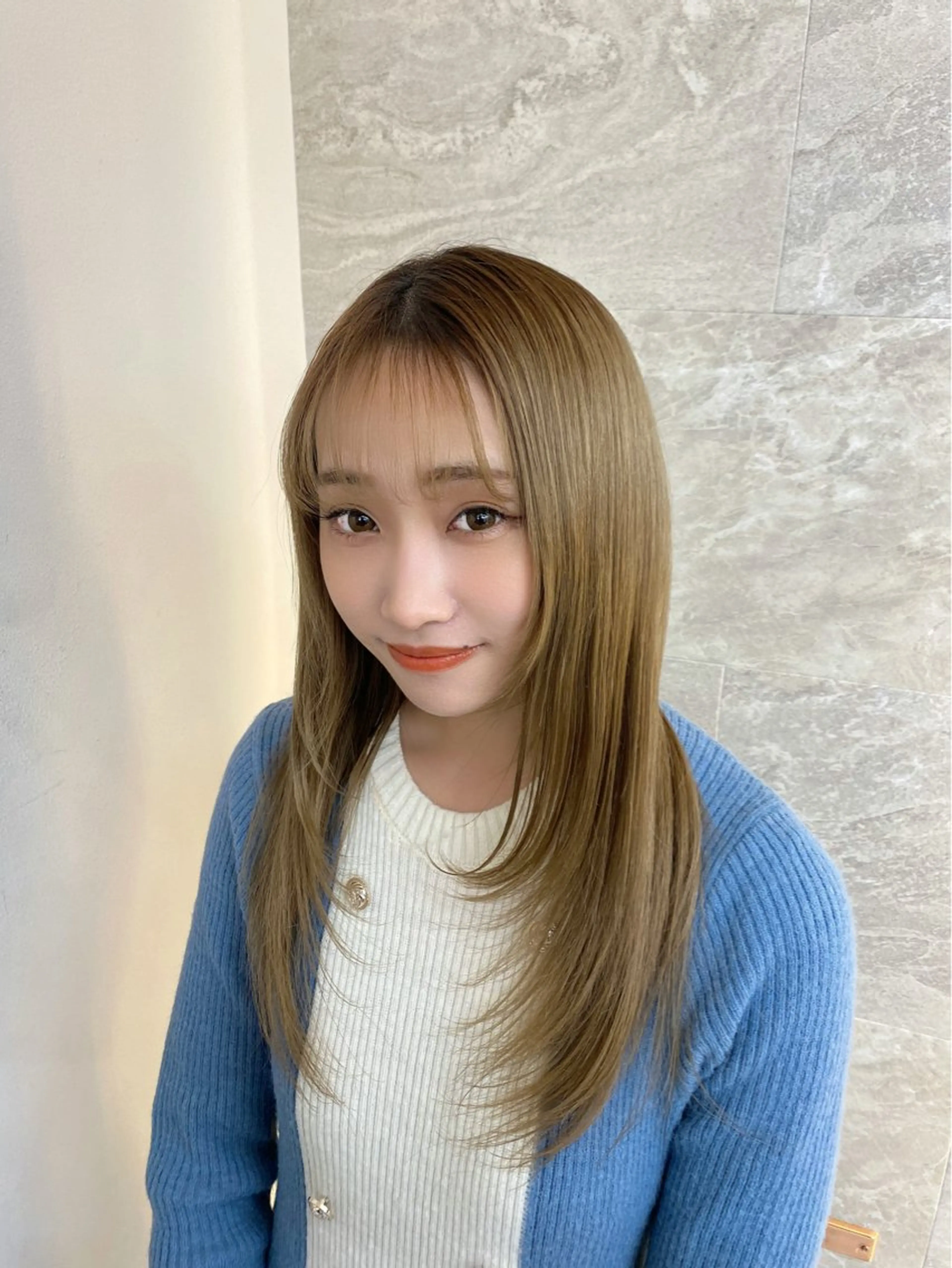 ロング ショート×顔周り× 縮毛矯正/Jirouのヘアスタイル