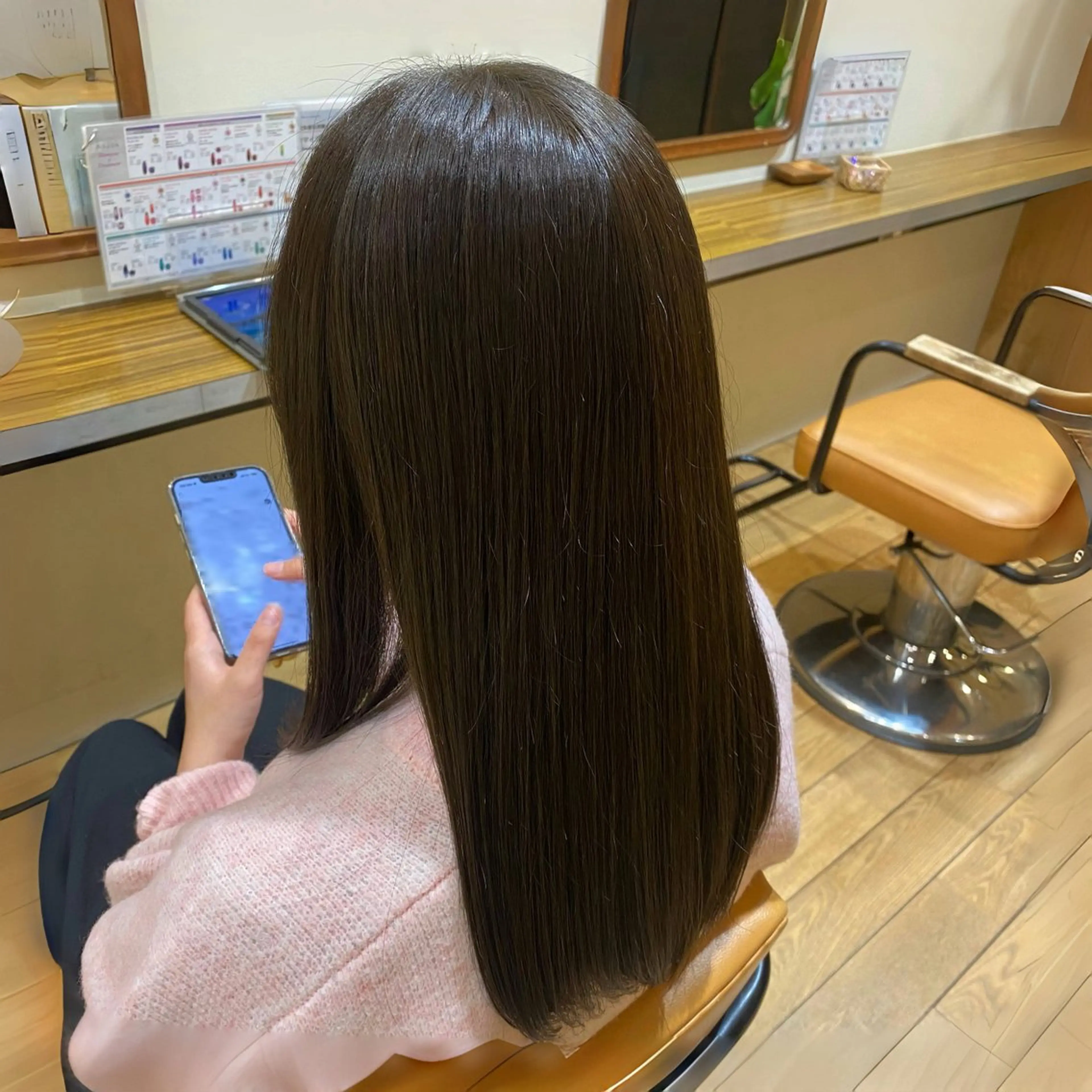 セミロング カラー ヘアカラー 🐈ニナ🐈‍⬛/メ ンズカット/まつパのマツエク・マツパデザイン