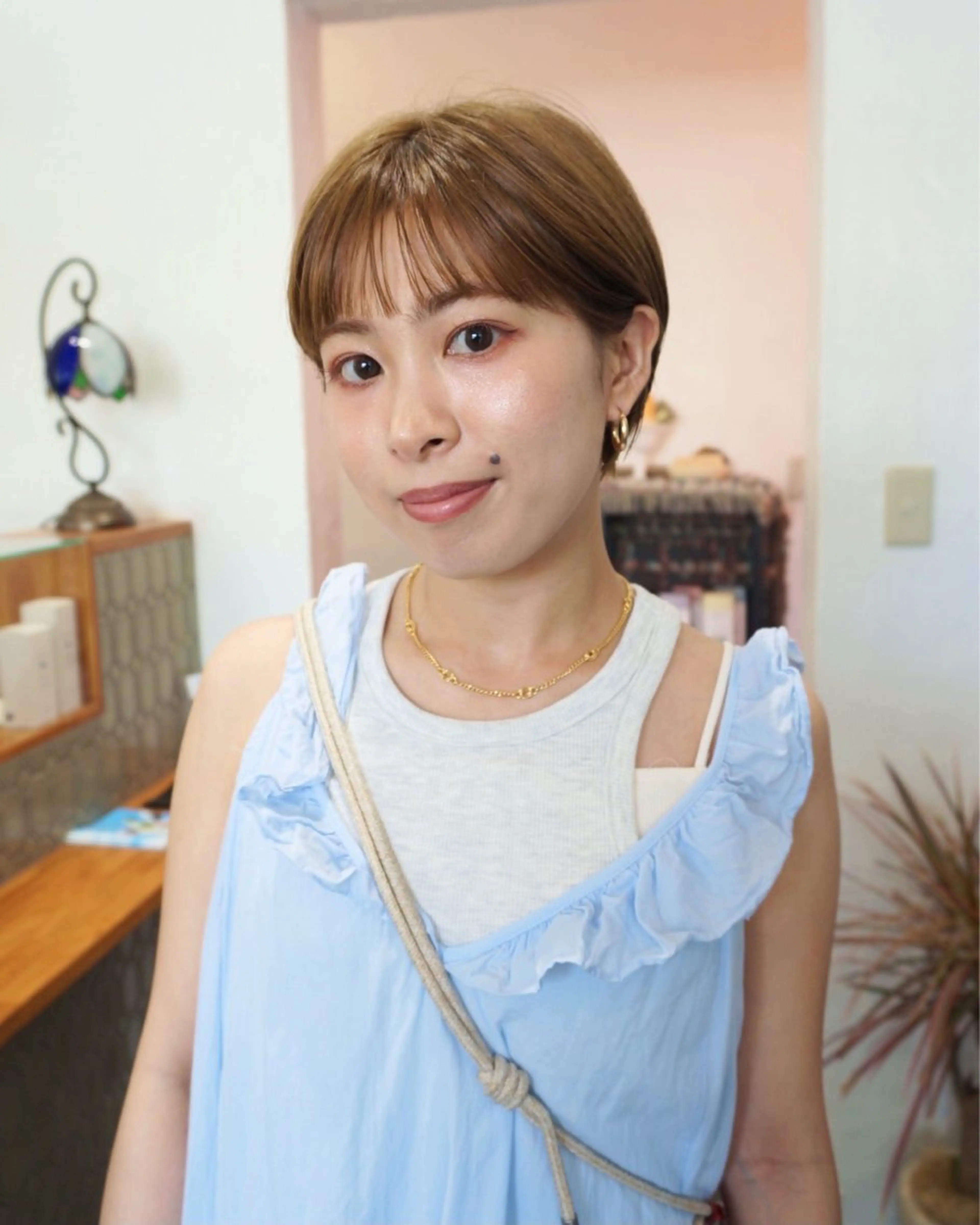 前髪ありショートカット【20代女性限定/無料】朝8:00・夜19:00(日・祝日は18:00)の写真