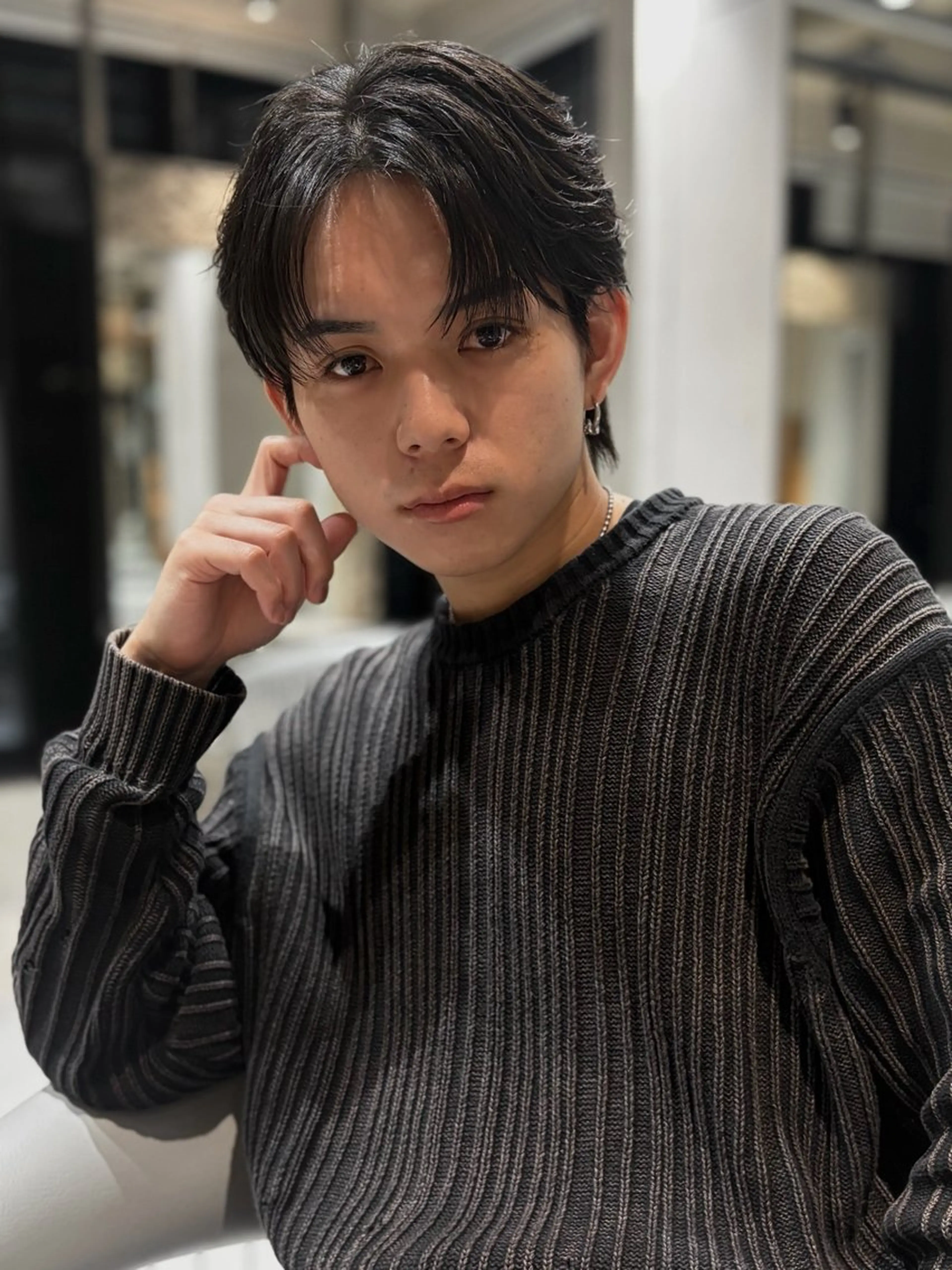 ショート カット ヒナ/アイドル再現 ヘア/メンズヘア🦋のヘアスタイル