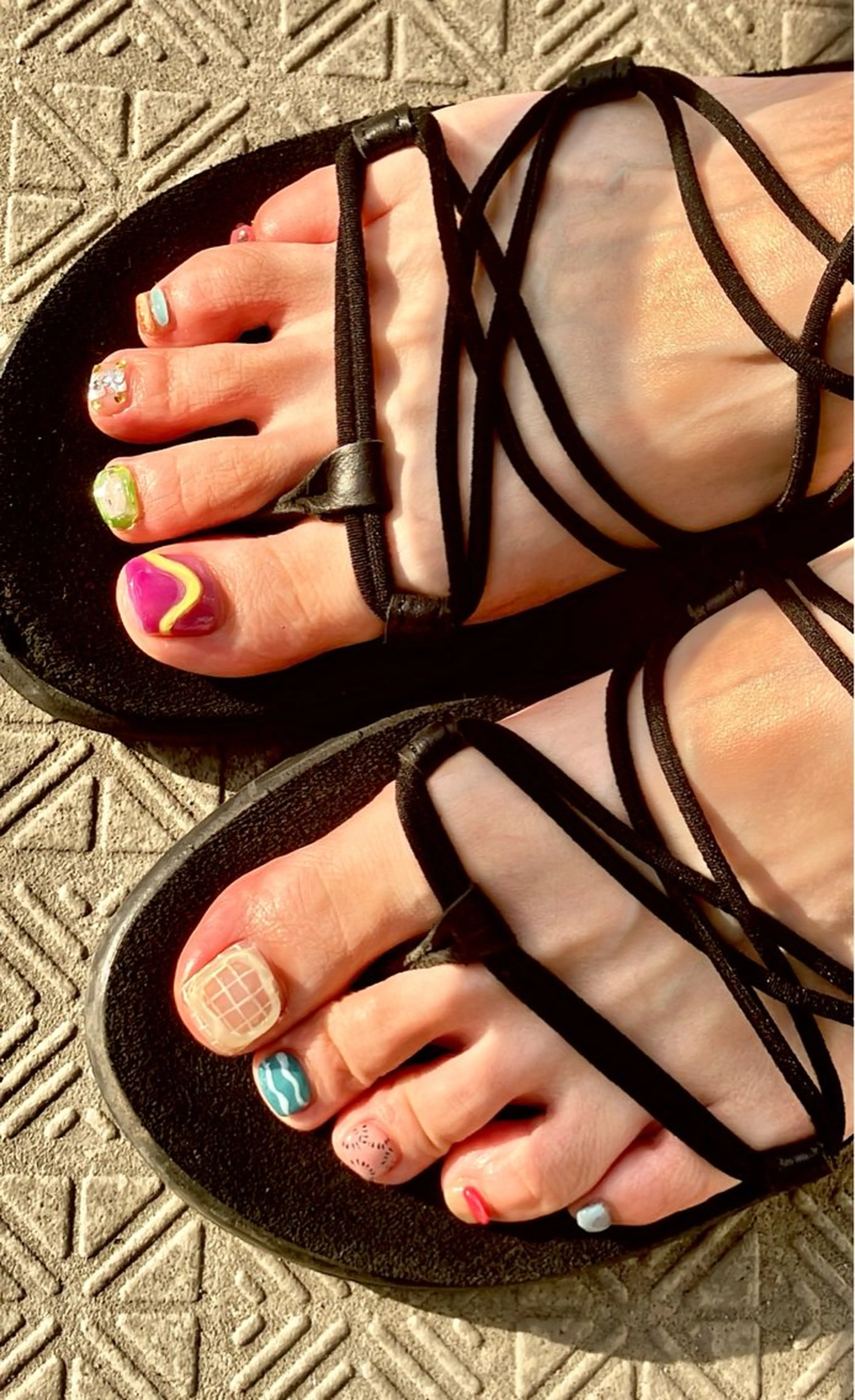 リピーター様限定✨《オフなし》持ち込みやり放題デザインコースー＊🦶🎨の写真