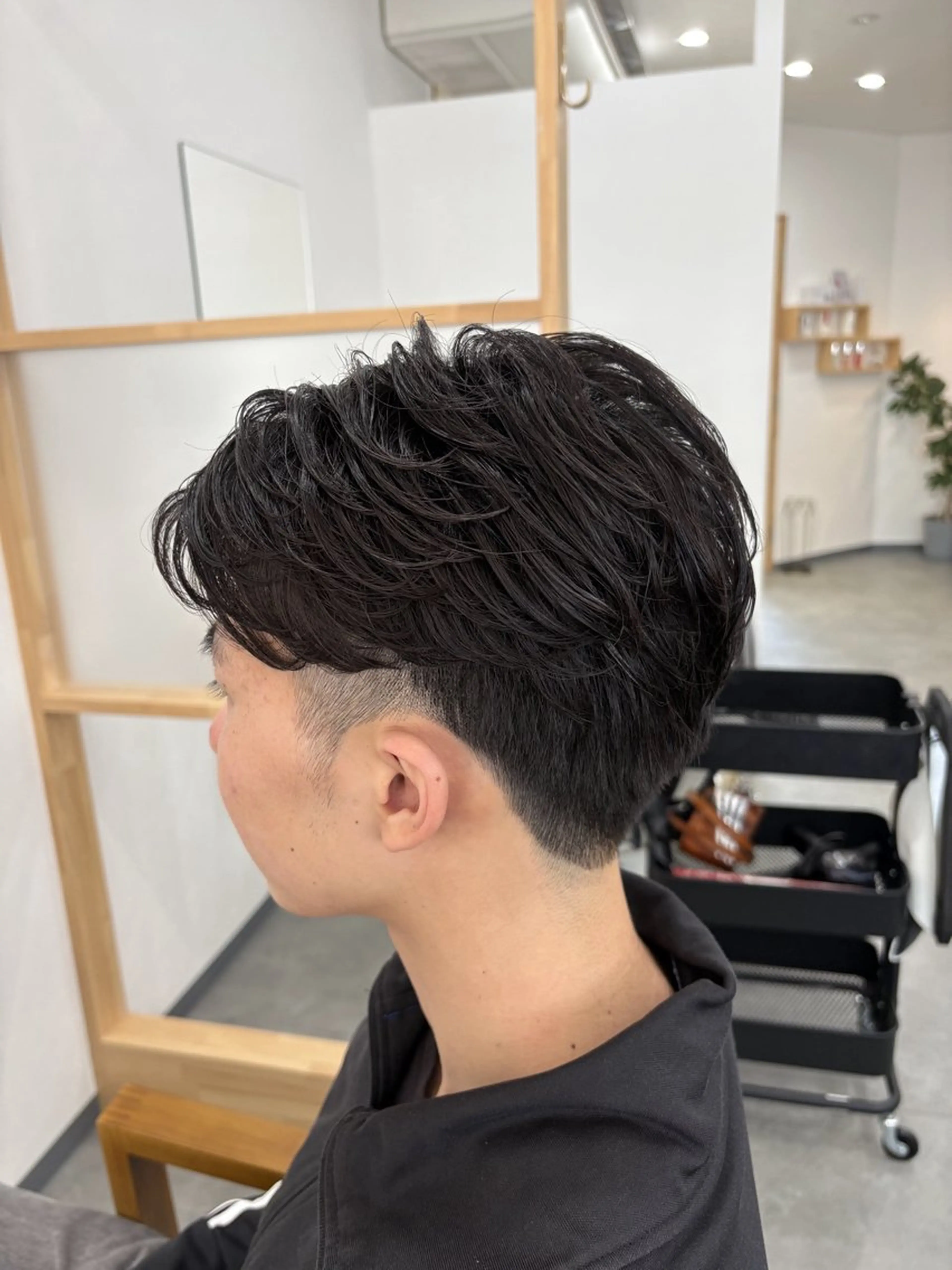 パーマ メンズ COMPASS 星のヘアスタイル