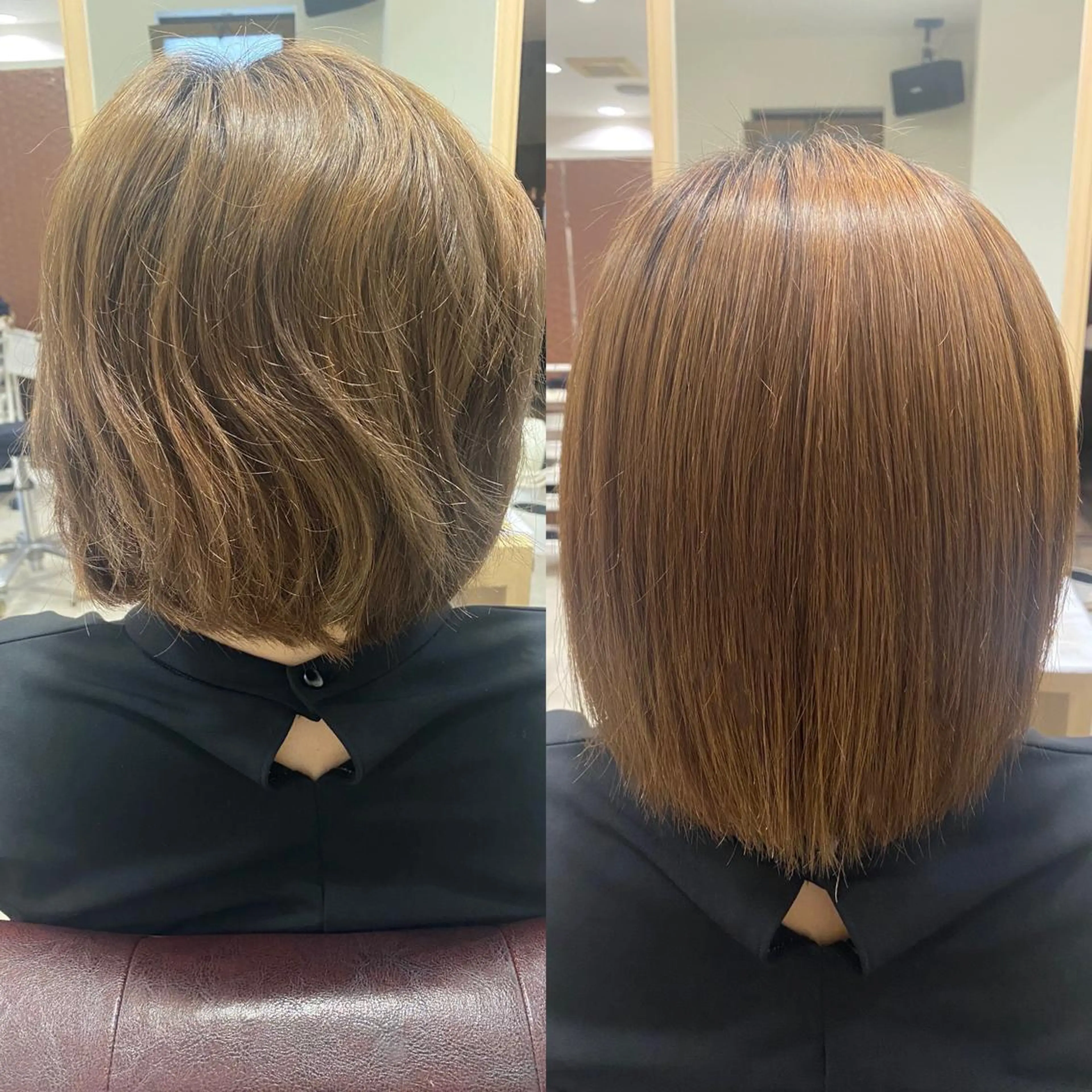 ショート 縮毛矯正 トリートメント 🎀髪質改善🎀 Olive南森町のヘアスタイル