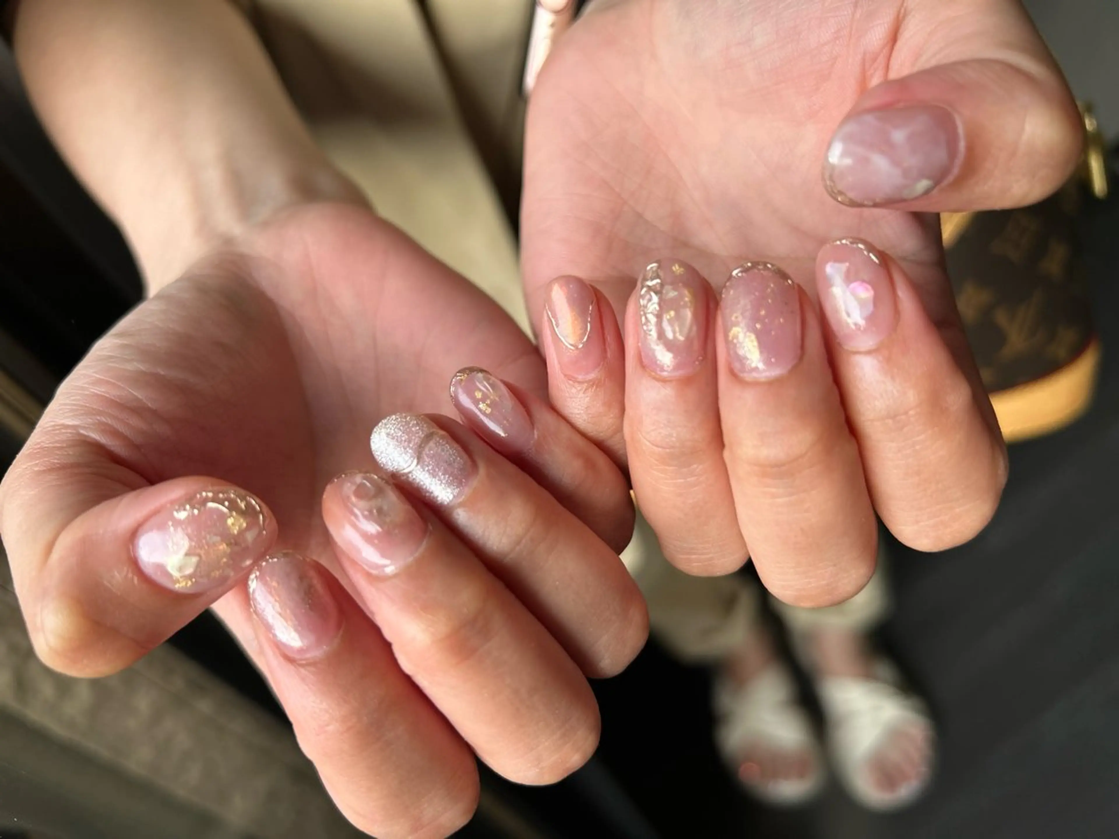 ネイル ハンドネイル フットネイル ✴︎ Delightのネイルデザイン