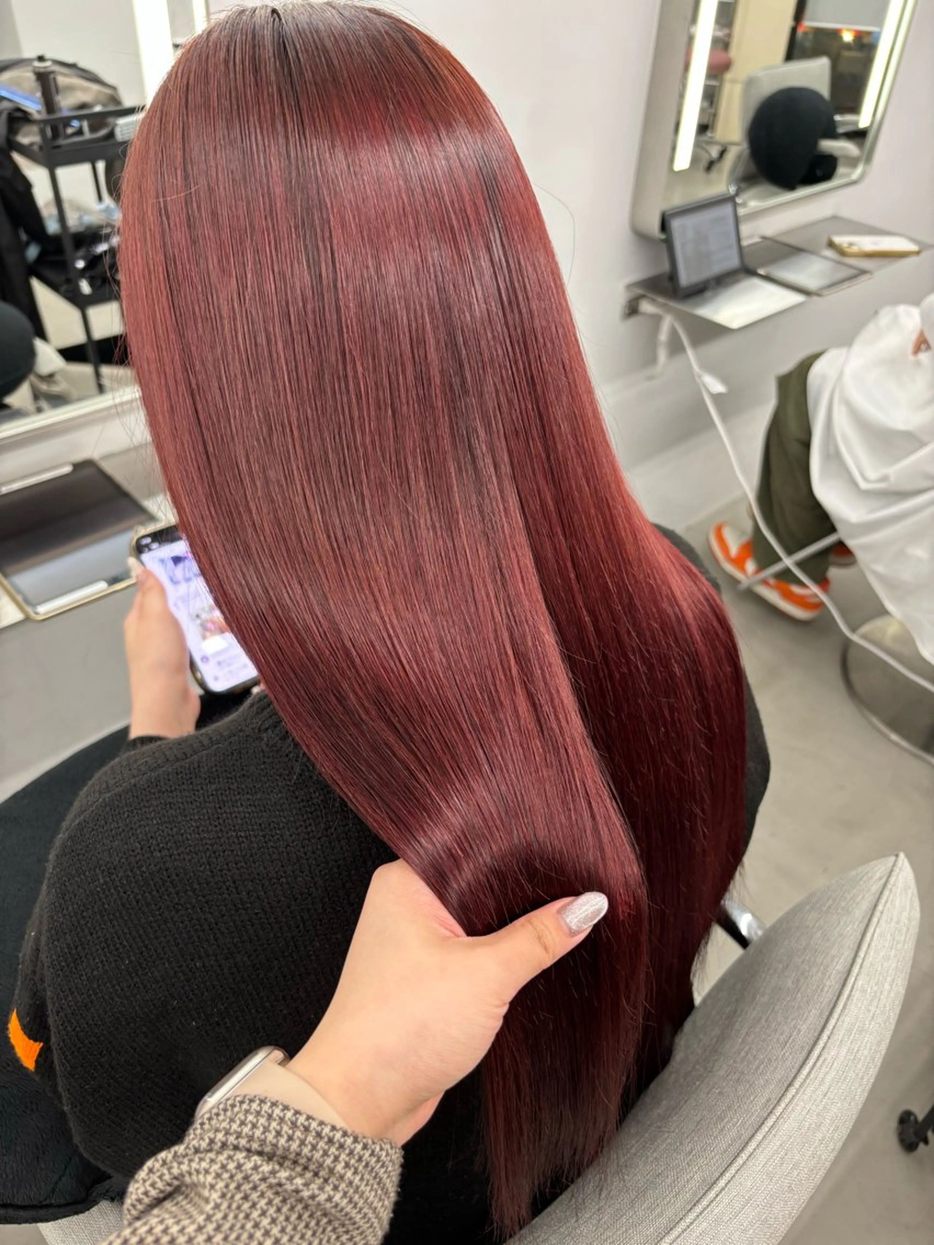 ロング ヘアカラー トリートメント ROCCO east / りんなのヘアスタイル