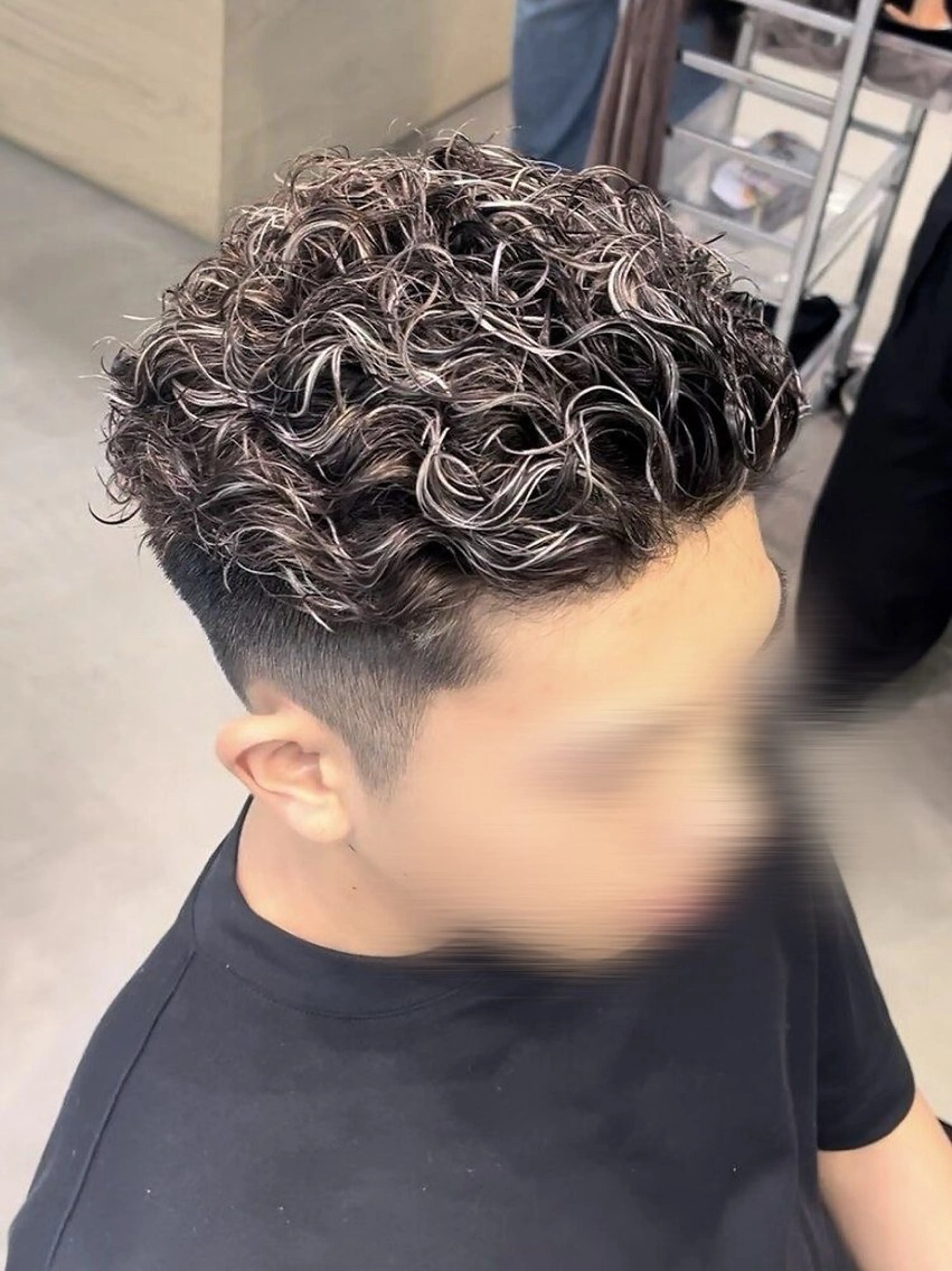 カット＋パーマ＋メッシュの写真