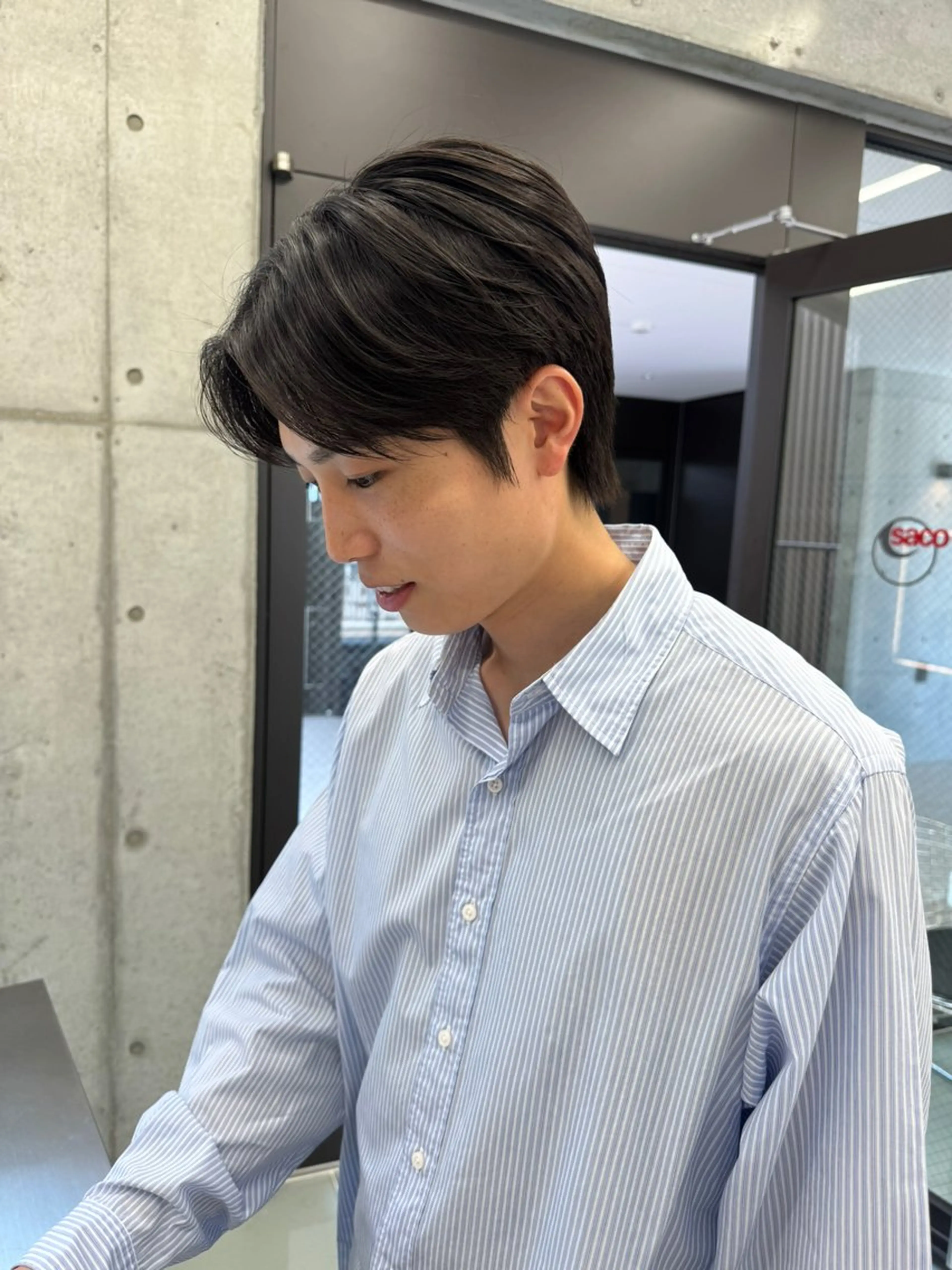 ショート メンズ 🫧umu.🫧韓国 /レイヤー/ハッシュのヘアスタイル
