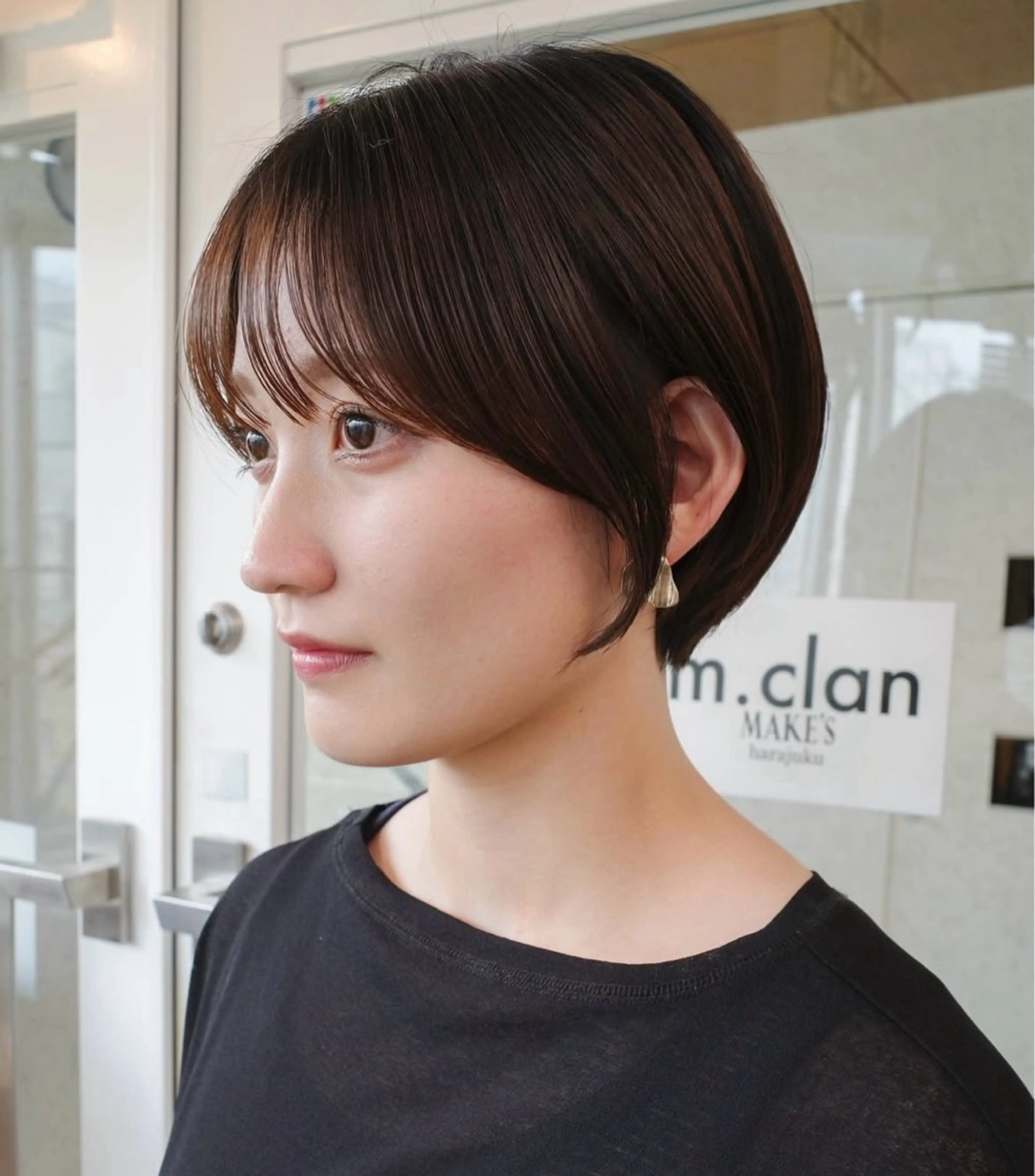 ショート ショートボブ ボブ ショートヘア make'sharajukum'clan所属・艶髪/ショートボブ /KYOYAのヘアスタイル