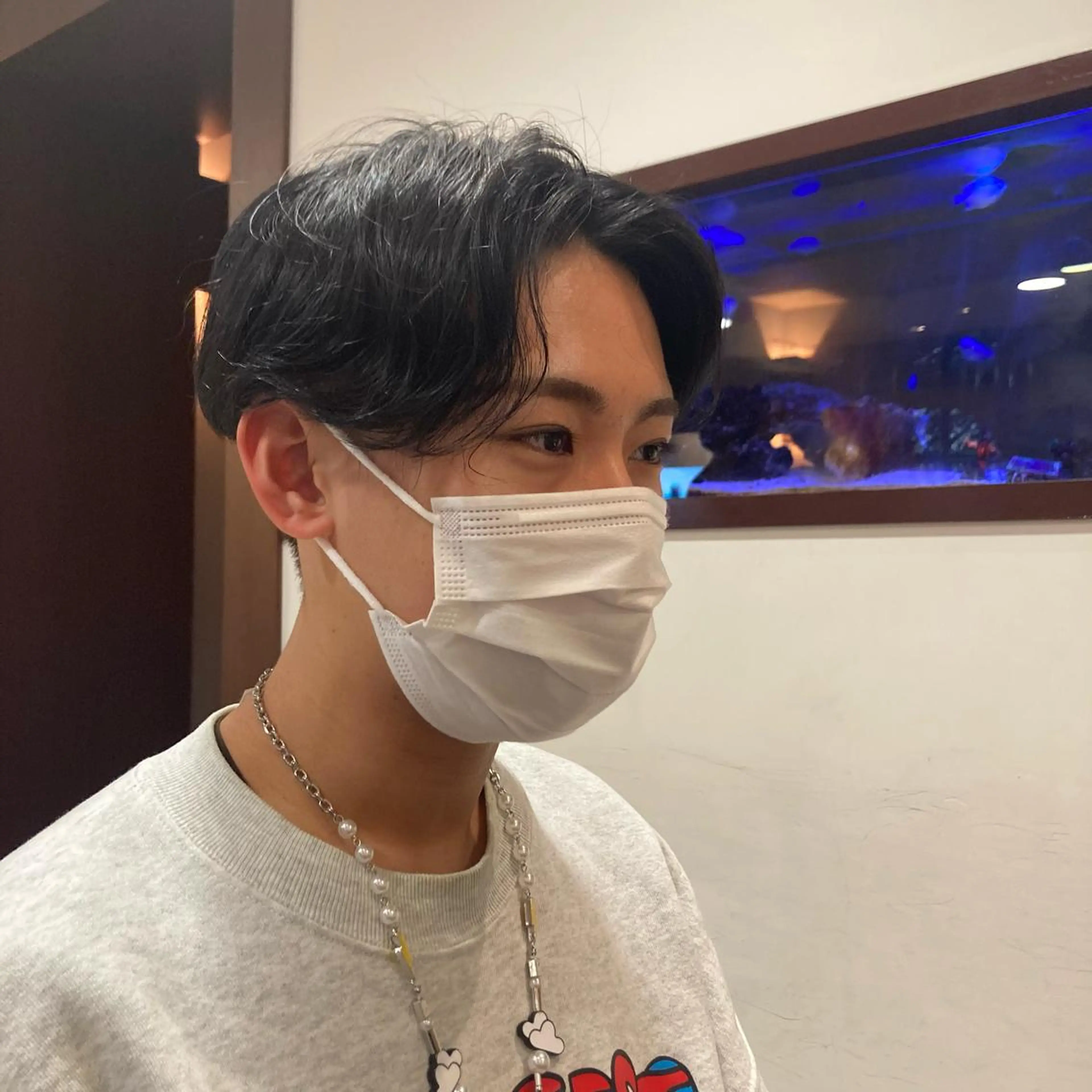 カラー パーマ メンズ カルマパーマ メンズパーマ カット ヘアカラー トリートメント カットが上手い 💇‍♂🌸サク🌸のヘアスタイル