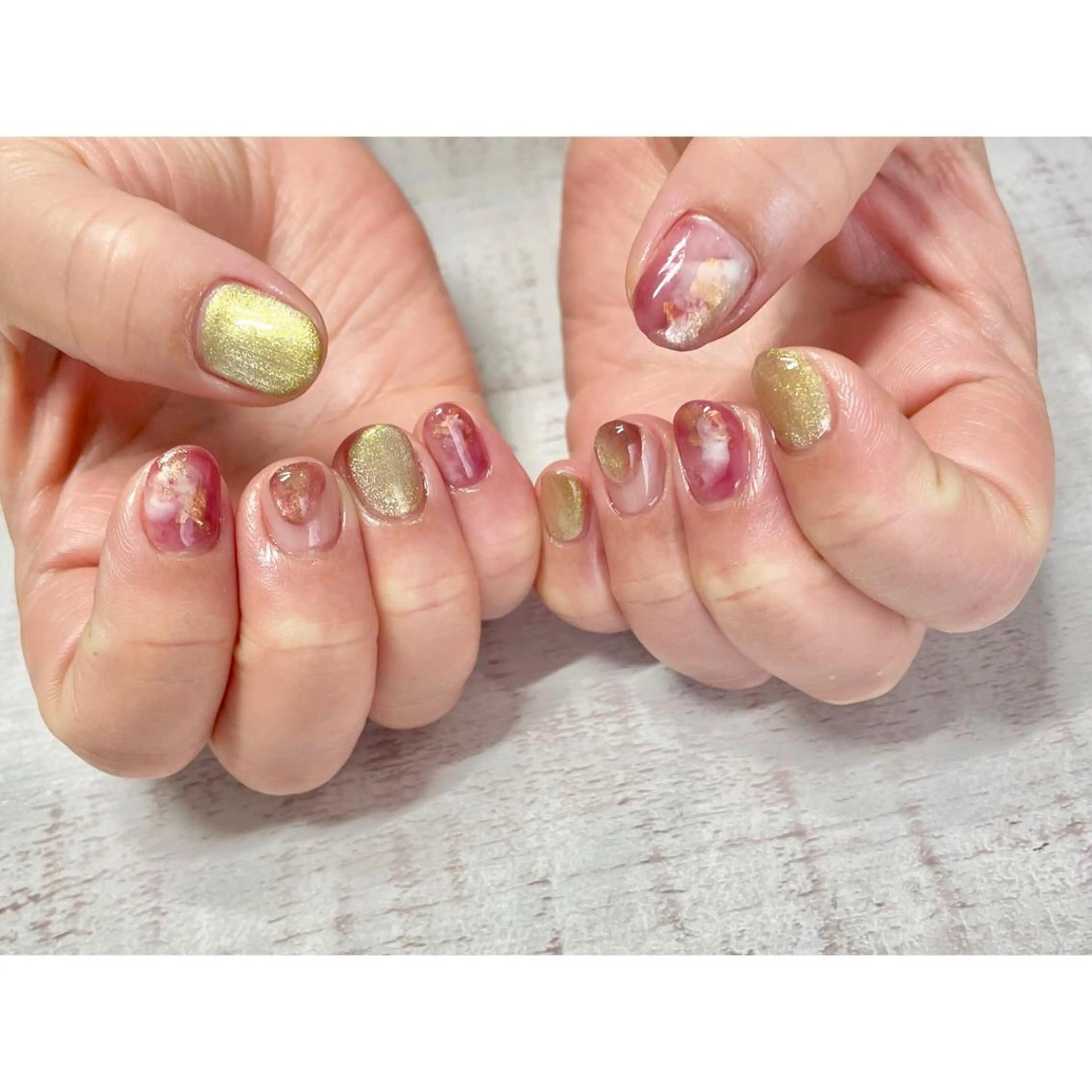 ネイル 𖡼 yumenoのネイルデザイン