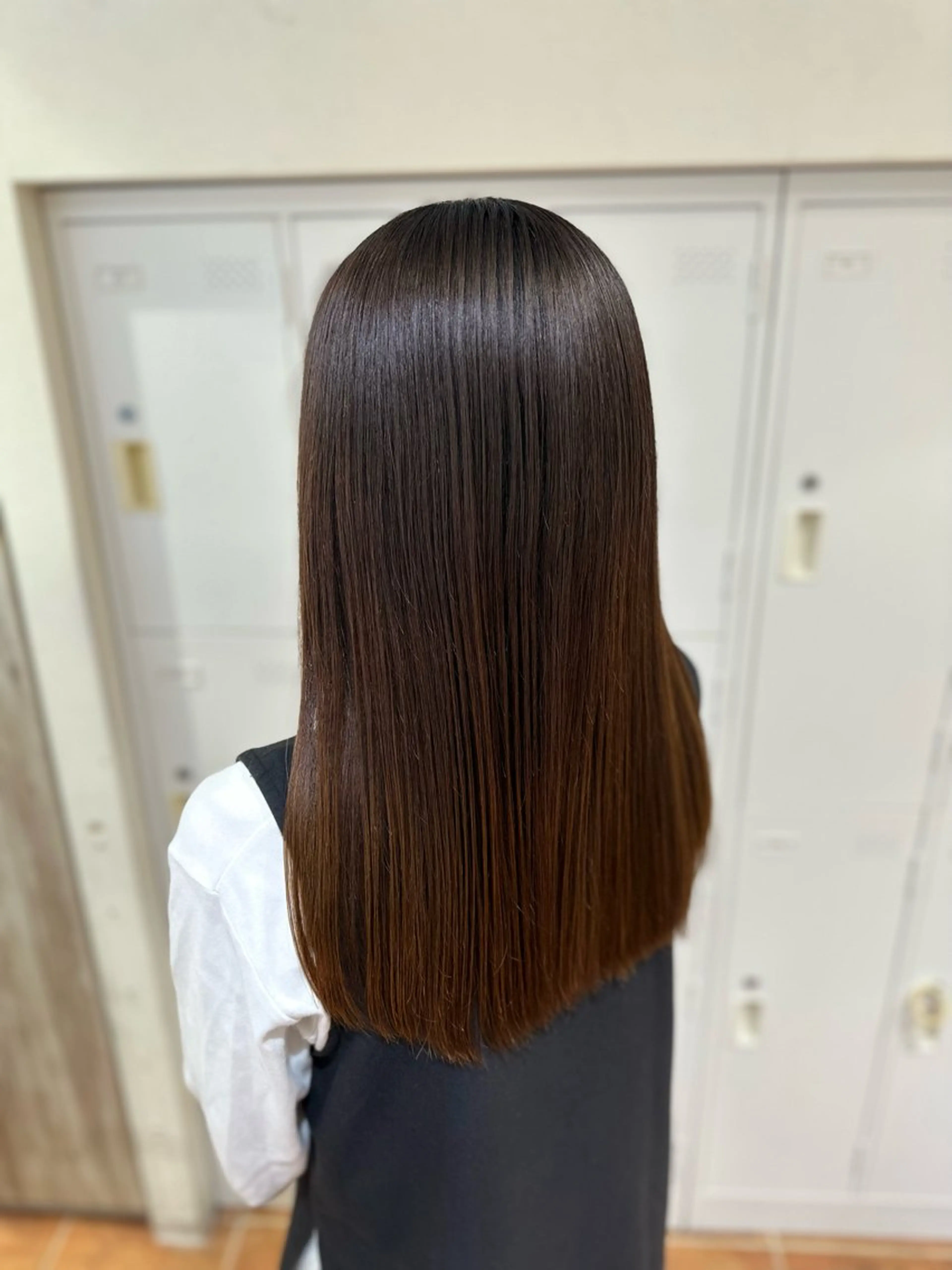 ロング 縮毛矯正 ☘️清潔感爆上げ☘️ 岡部恒輝のヘアスタイル