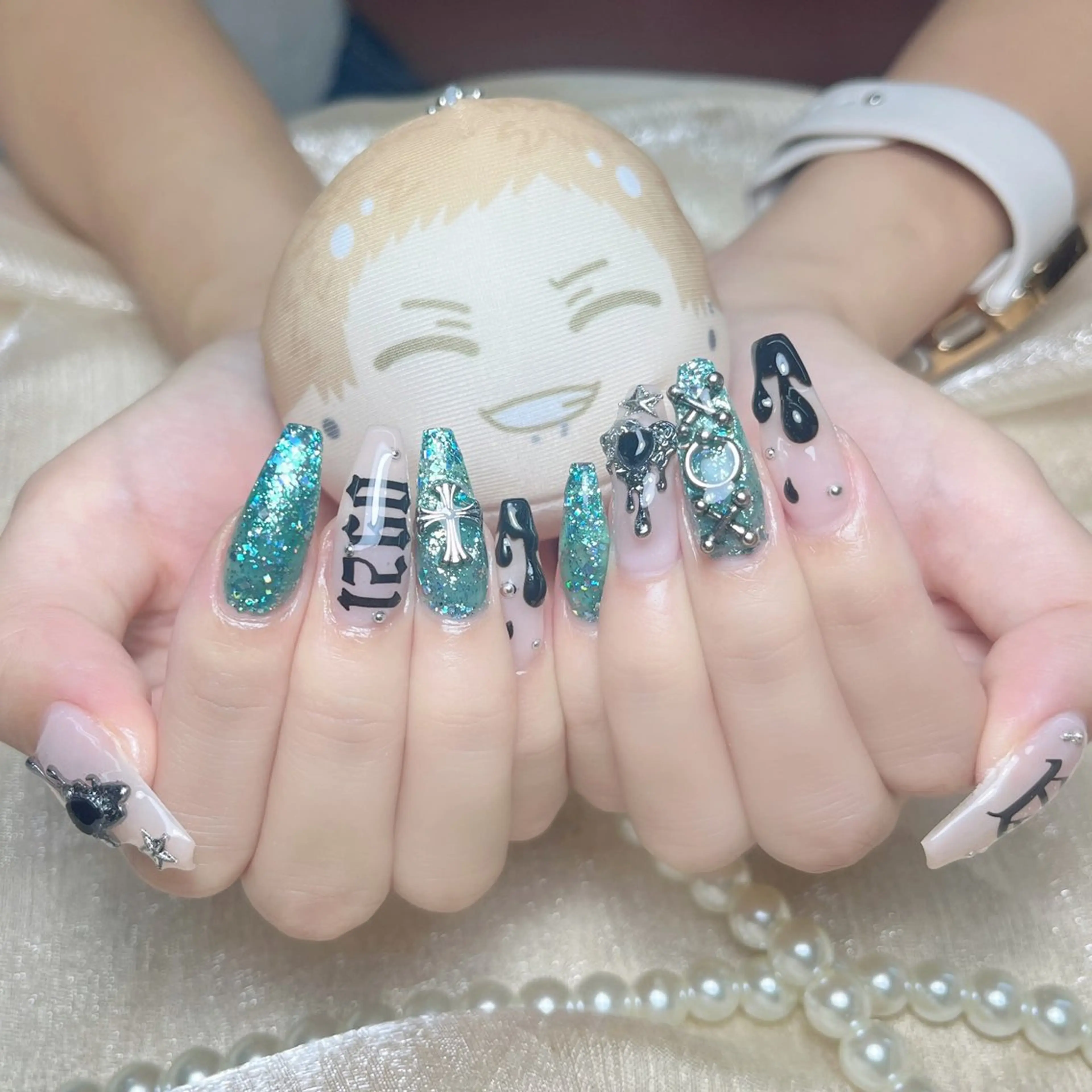ネイル ハンドネイル ハンドケア Nova Nail Nambaのネイルデザイン