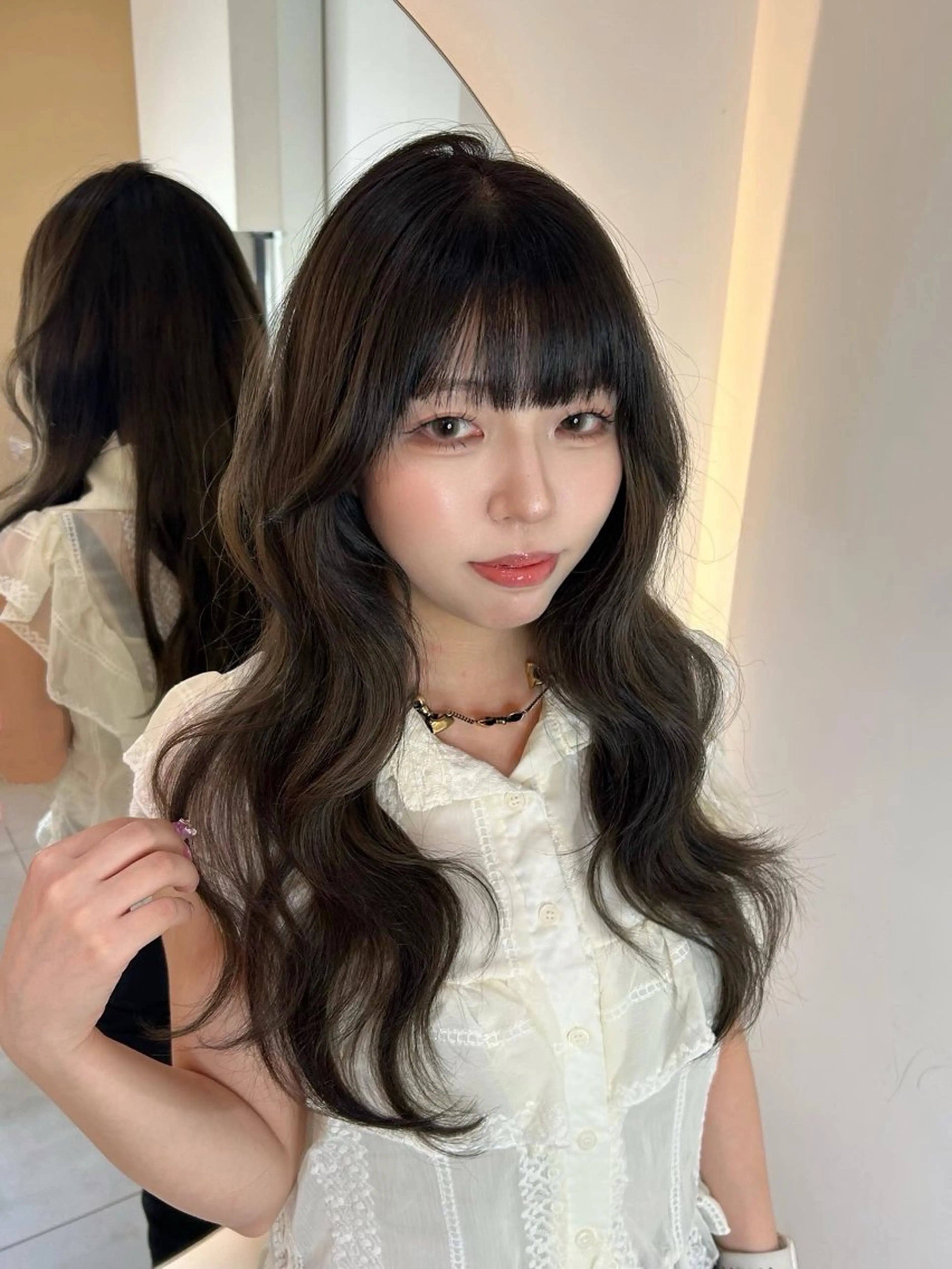 【🌷U 24学生限定🌷】✨学割✨カット＋シングルカラー🎀¥3700🎀の写真