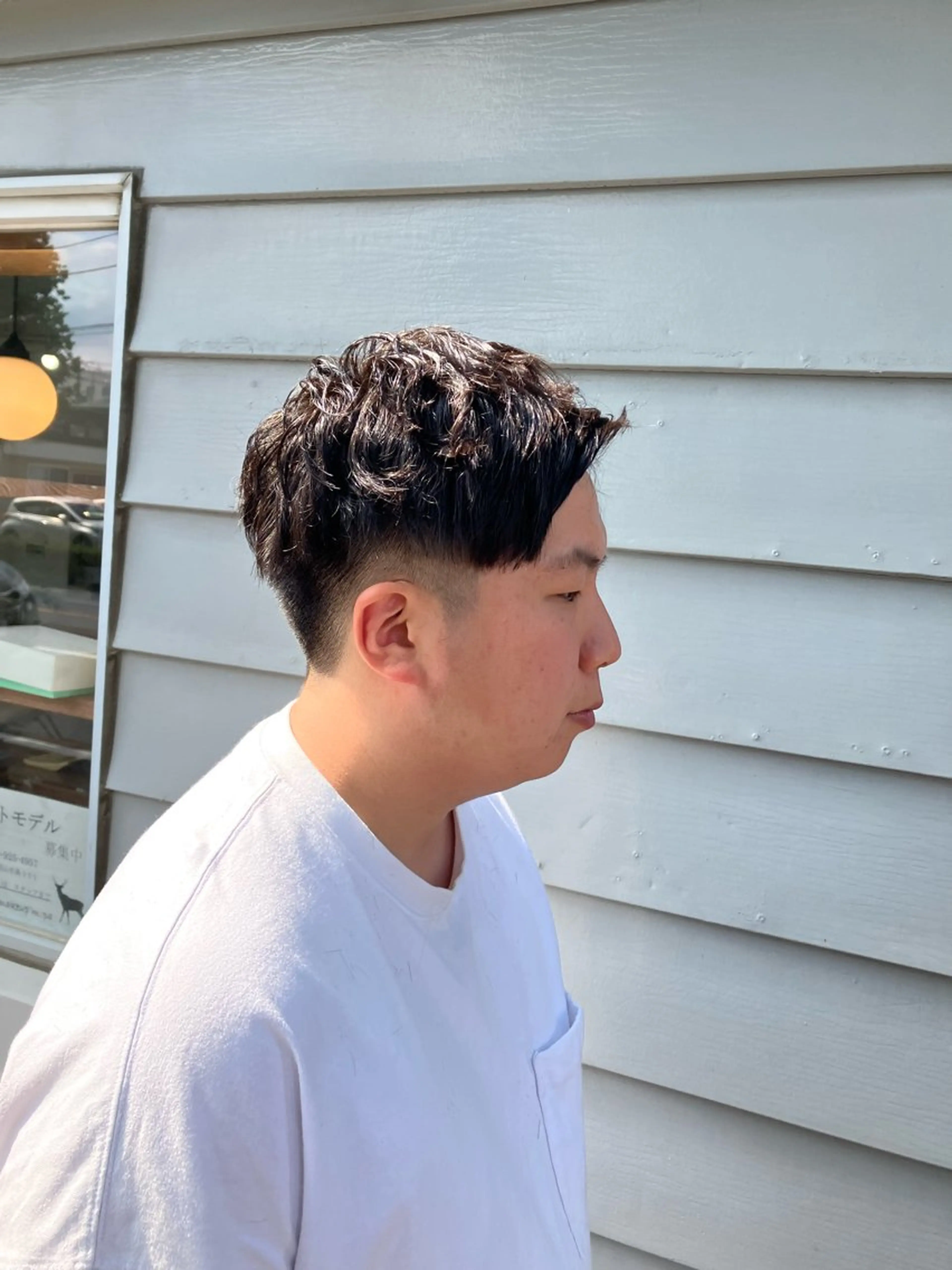 パーマ メンズ カット パーマ 佐藤 悠生 メンズパーマ.カットのヘアスタイル