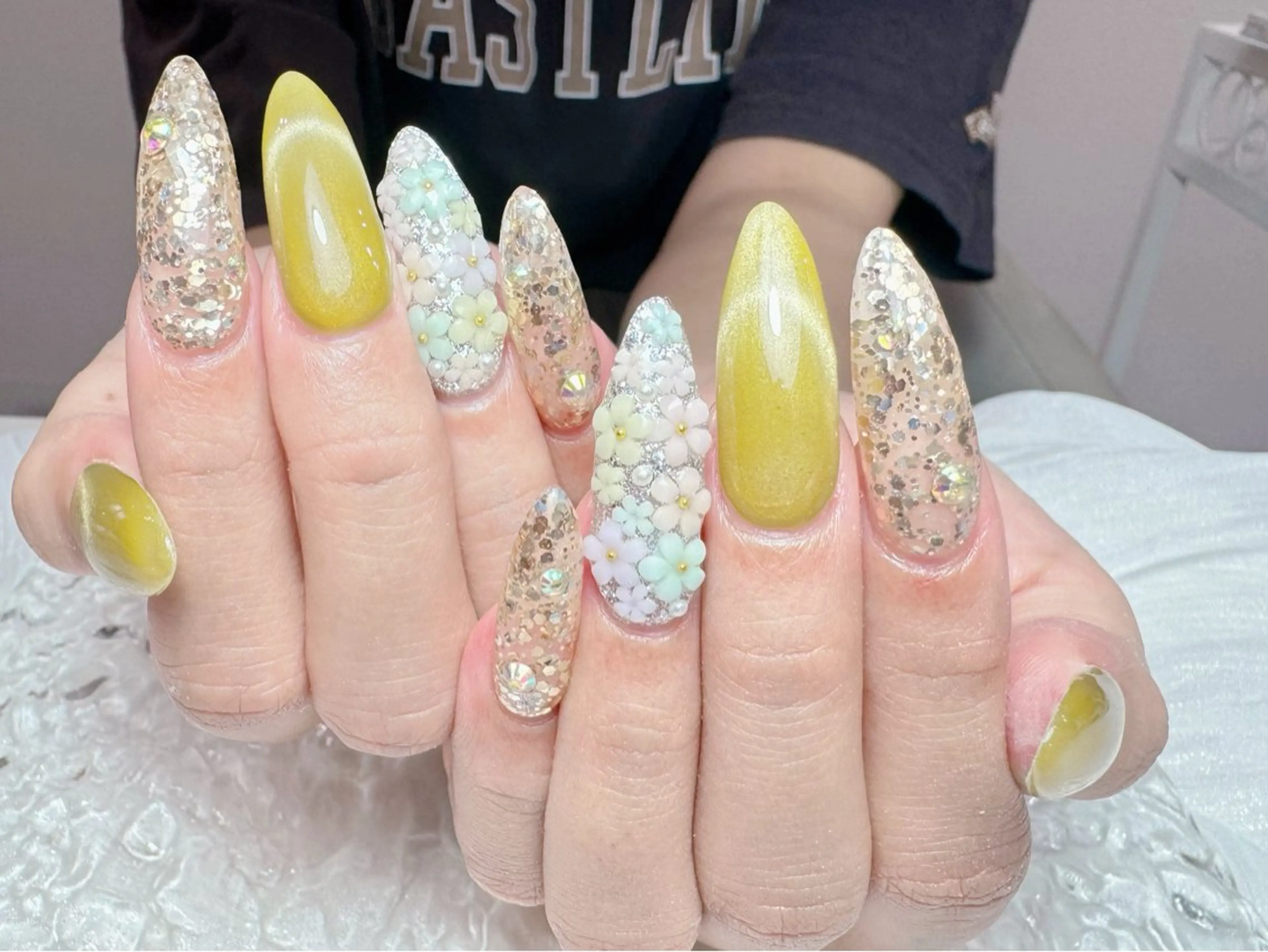 ネイル マジック ミラーのネイルデザイン