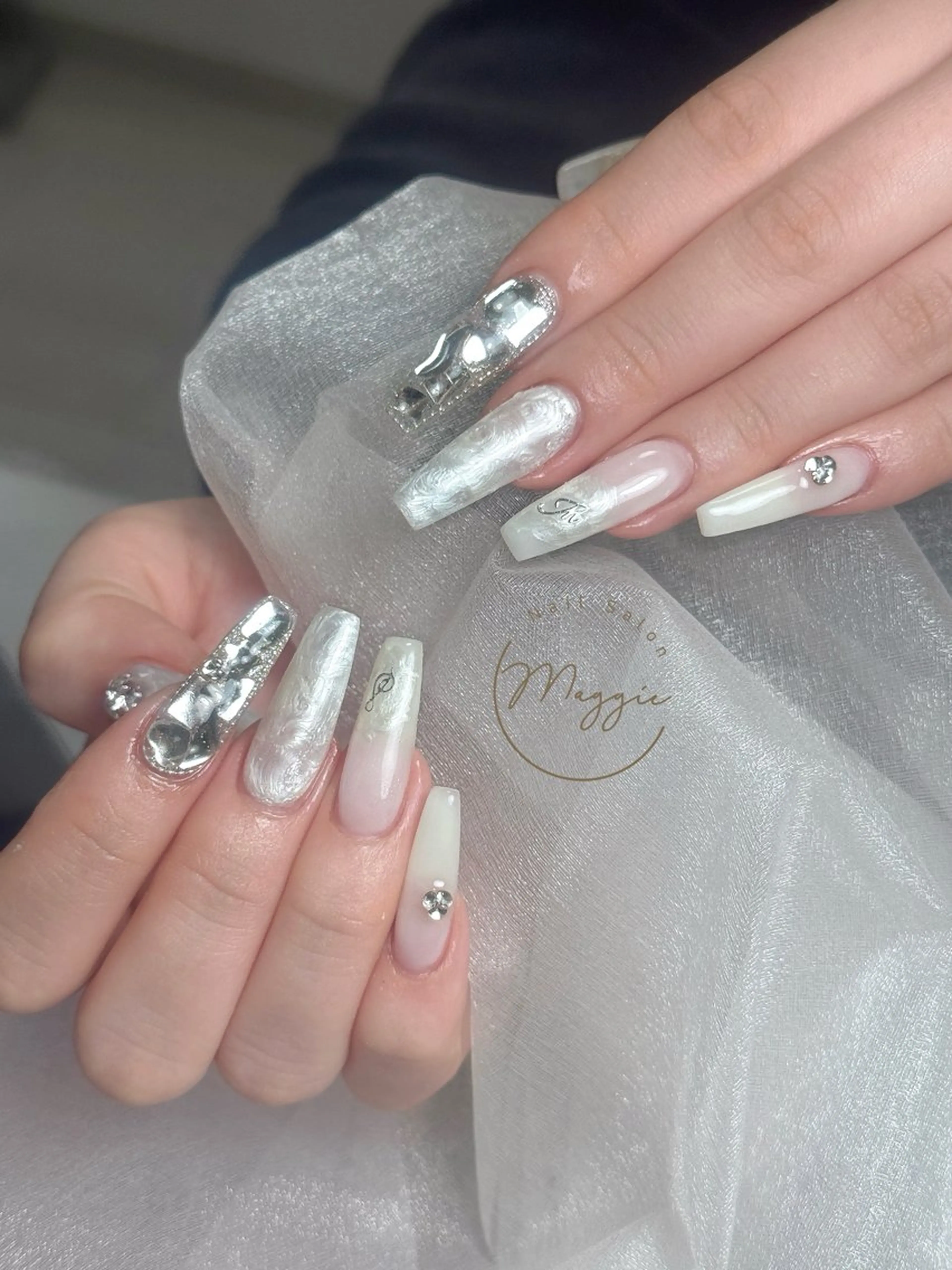 ネイル ハンドネイル Maggie Nail🦩のネイルデザイン