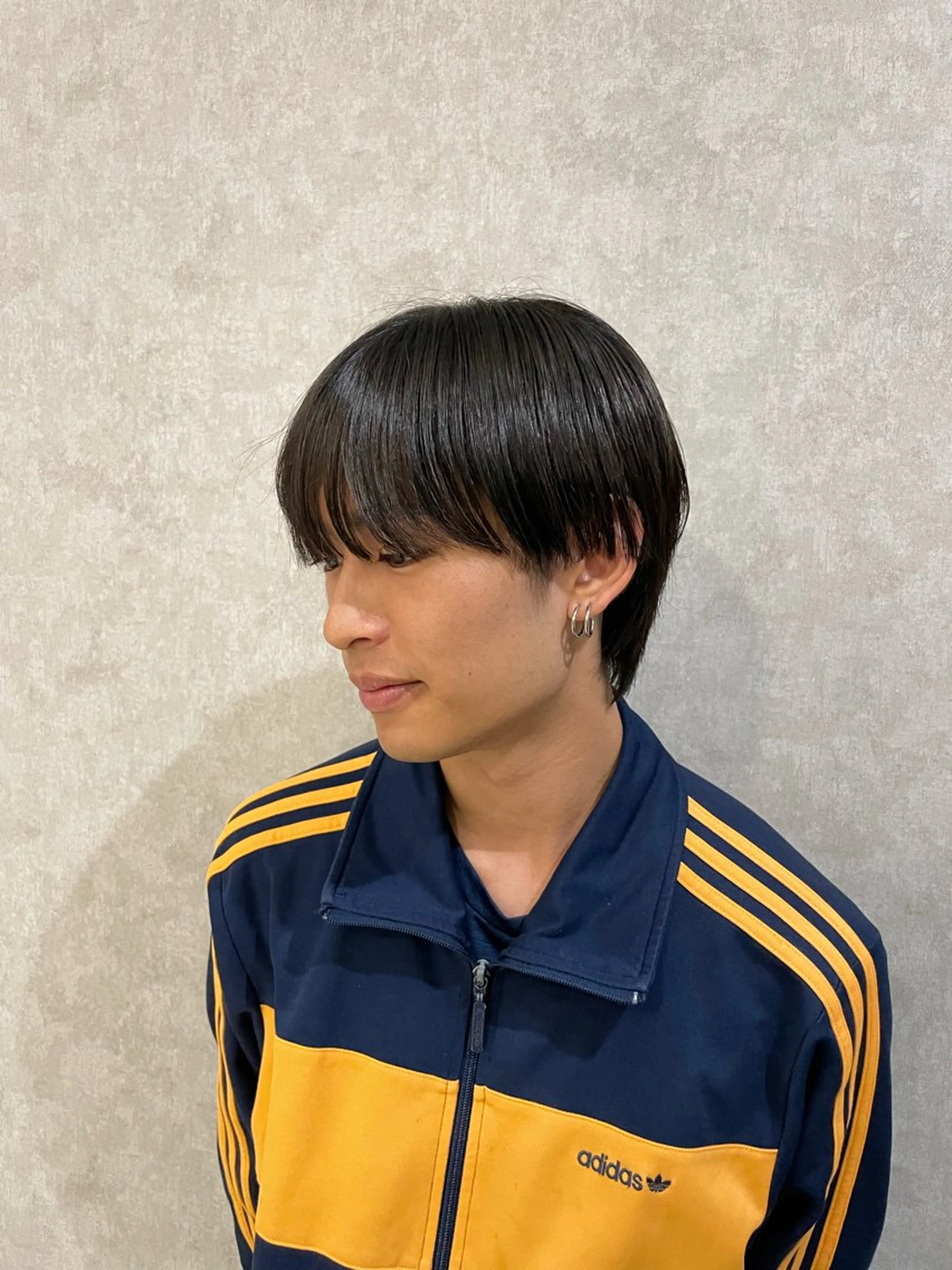 メンズ メンズバレイヤージュ フェードカット メンズハイライト マッシュ シースルーマッシュ カット バレイヤージュ特化｜ Takuのヘアスタイル