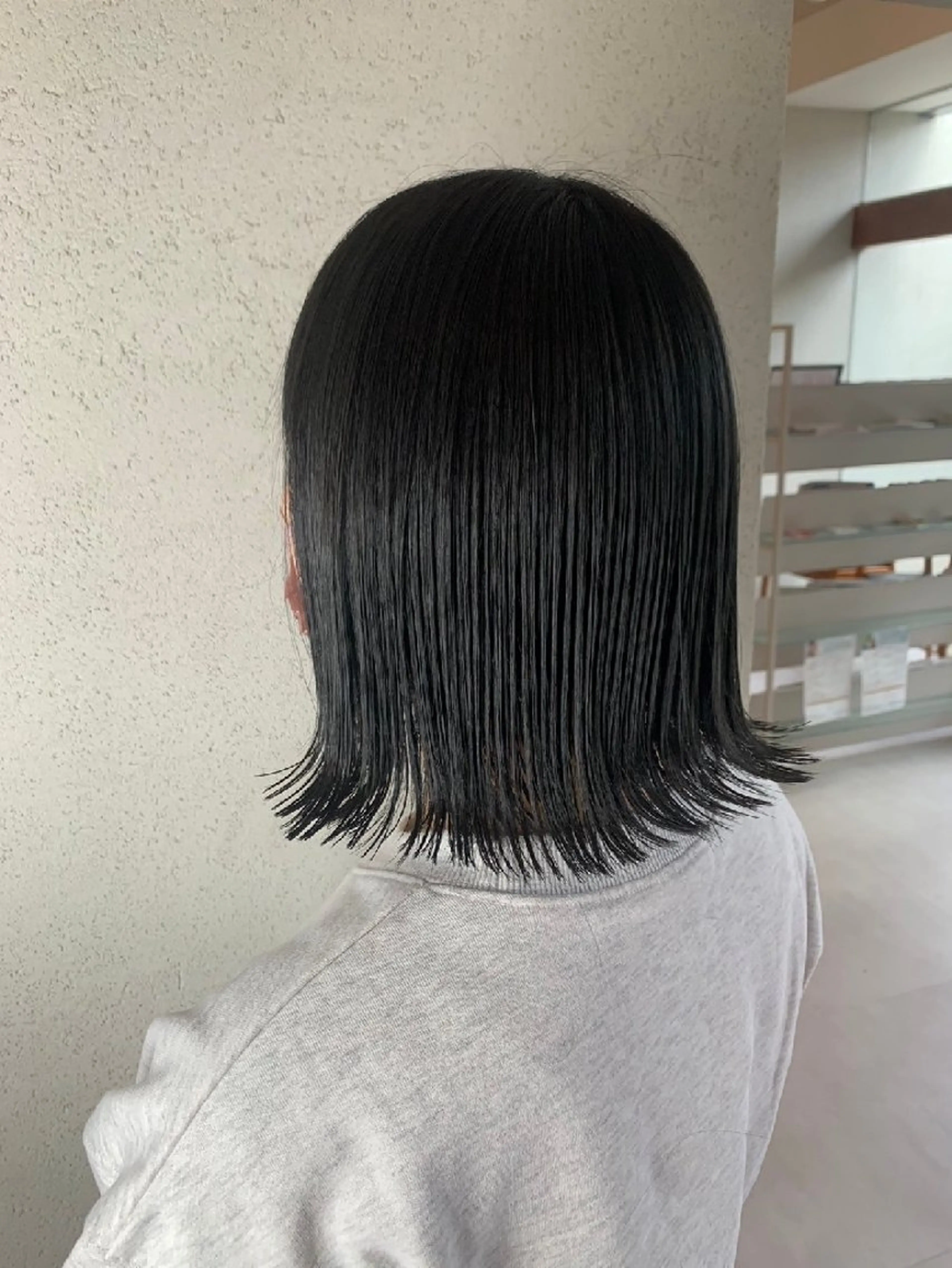 ミディアム カラー 山崎 誠人のヘアスタイル