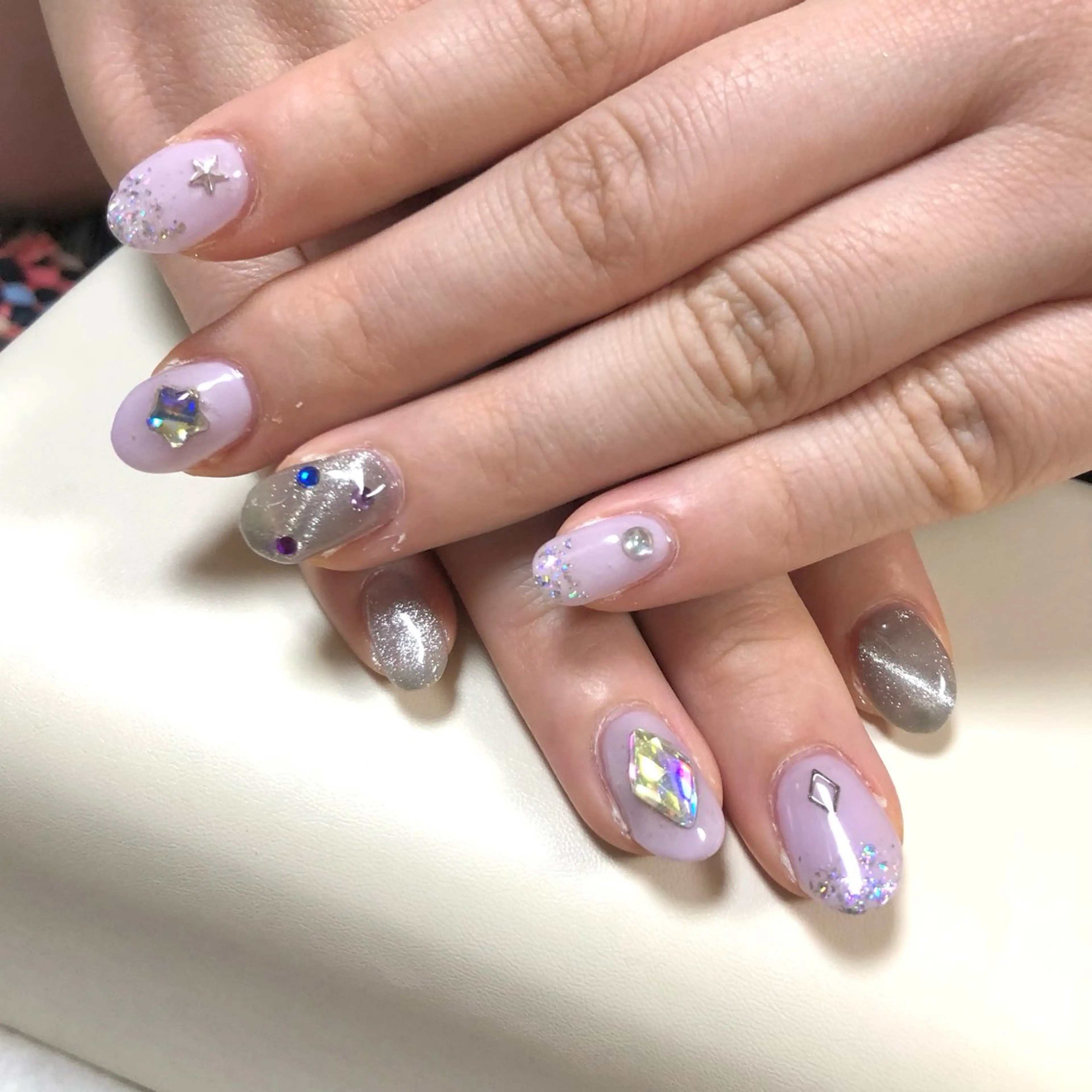ネイル マグネットネイル ハンドネイル salon *meehoのネイルデザイン