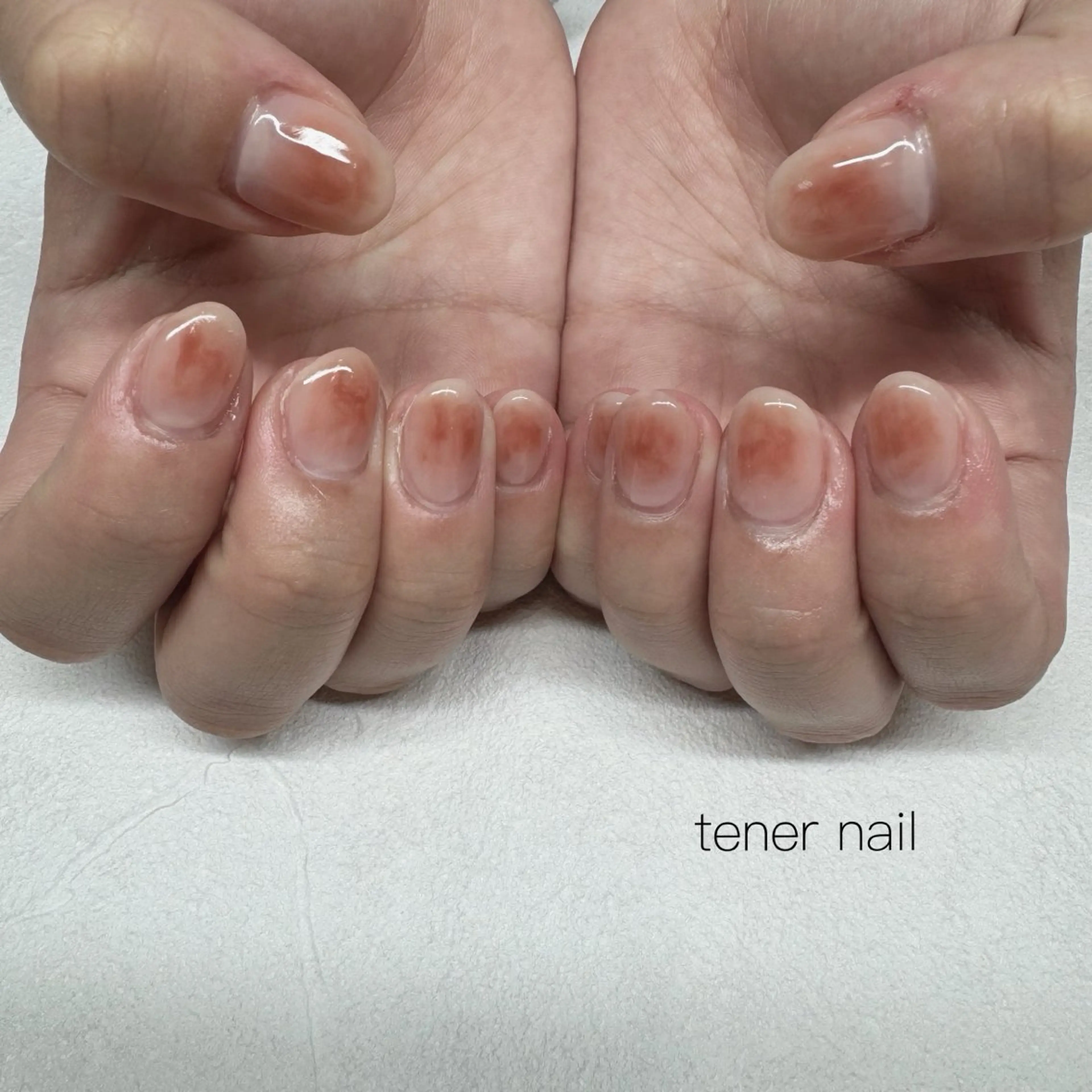 ネイル チークネイル ハンドネイル テネルネイル tener nailのネイルデザイン