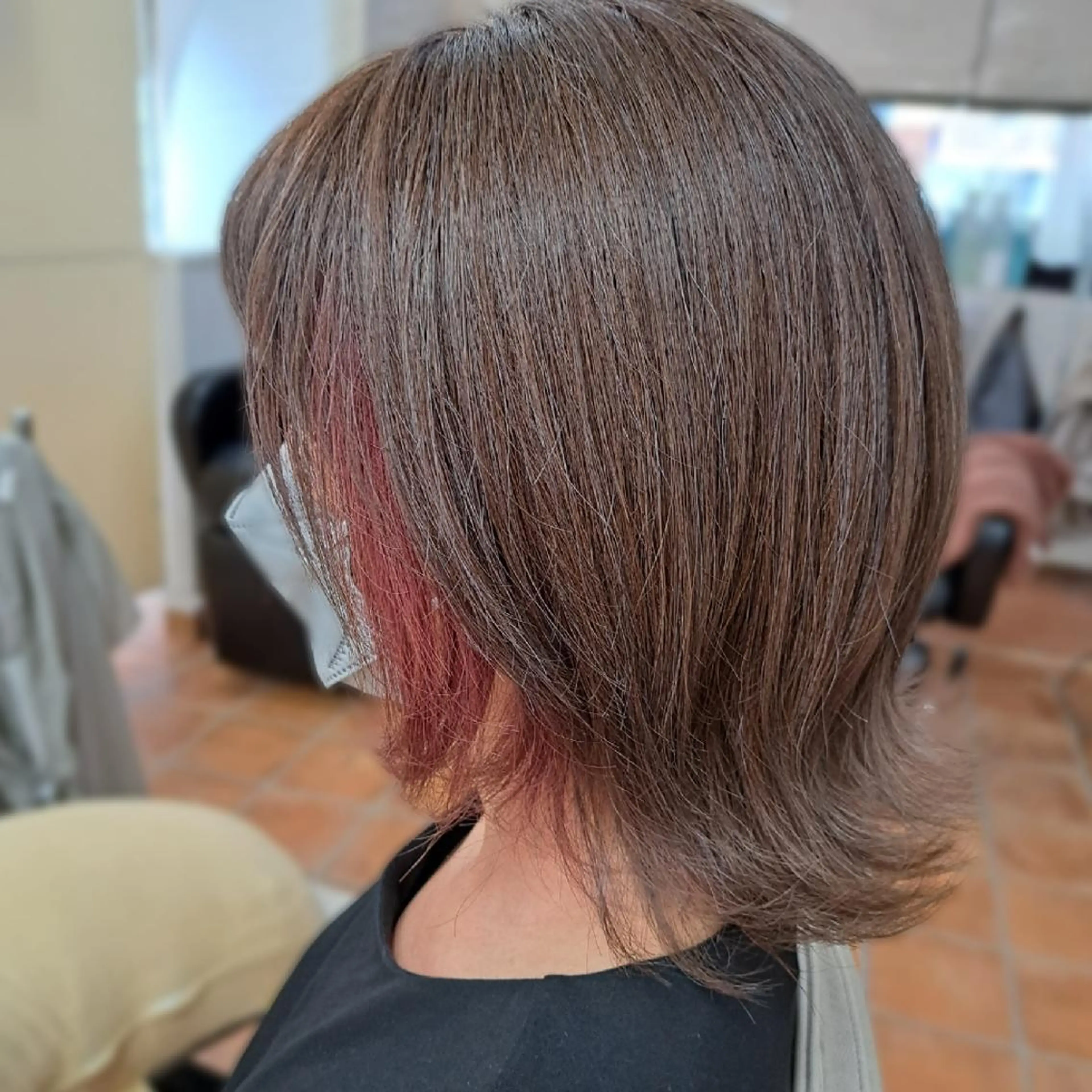 ミディアム カラー 💜𝑳𝑼𝑵𝑨 🌻母良田愛美🌻のヘアスタイル