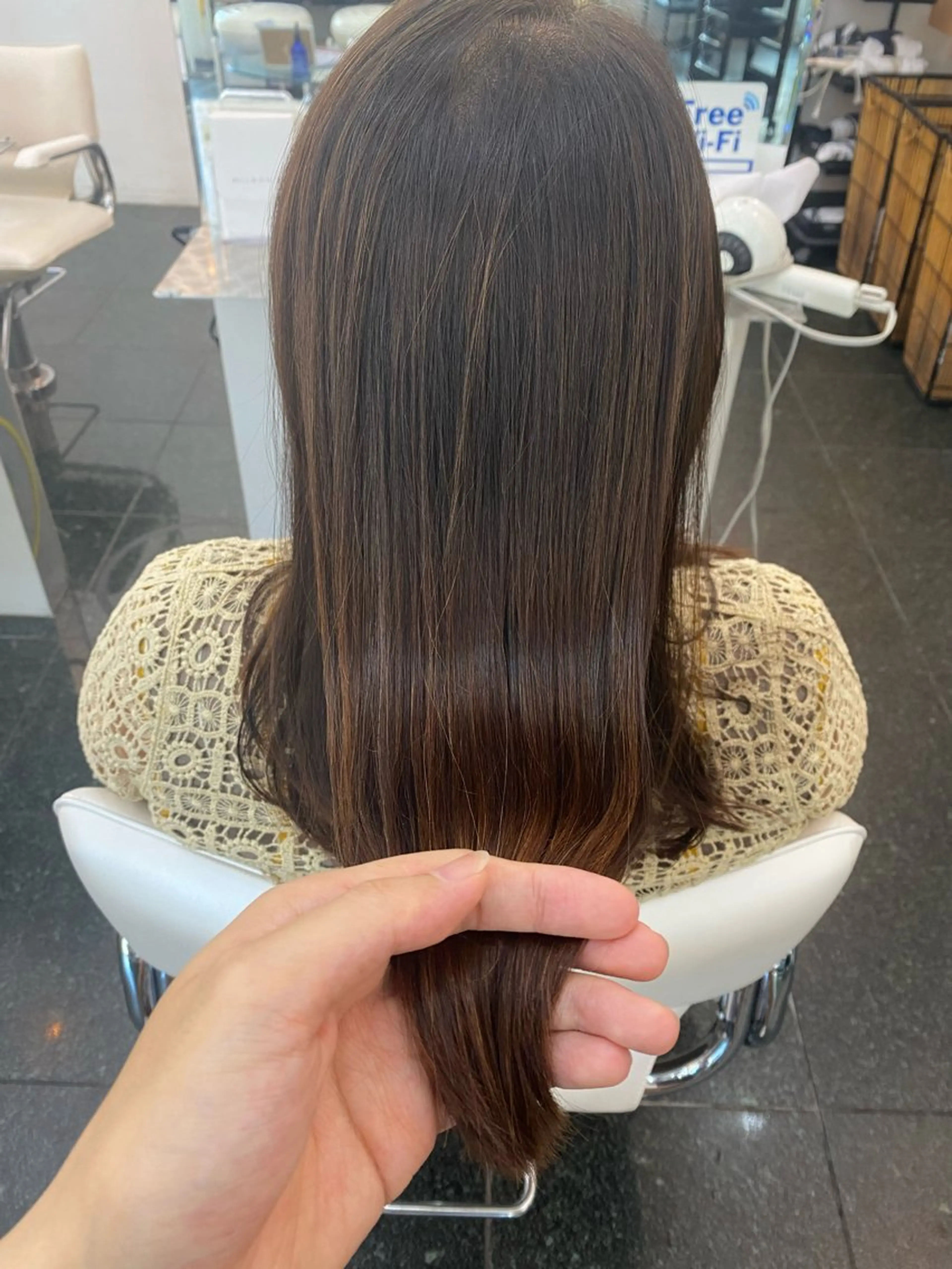 セミロング ✨艶髪✨ 竹澤佳臣のヘアスタイル