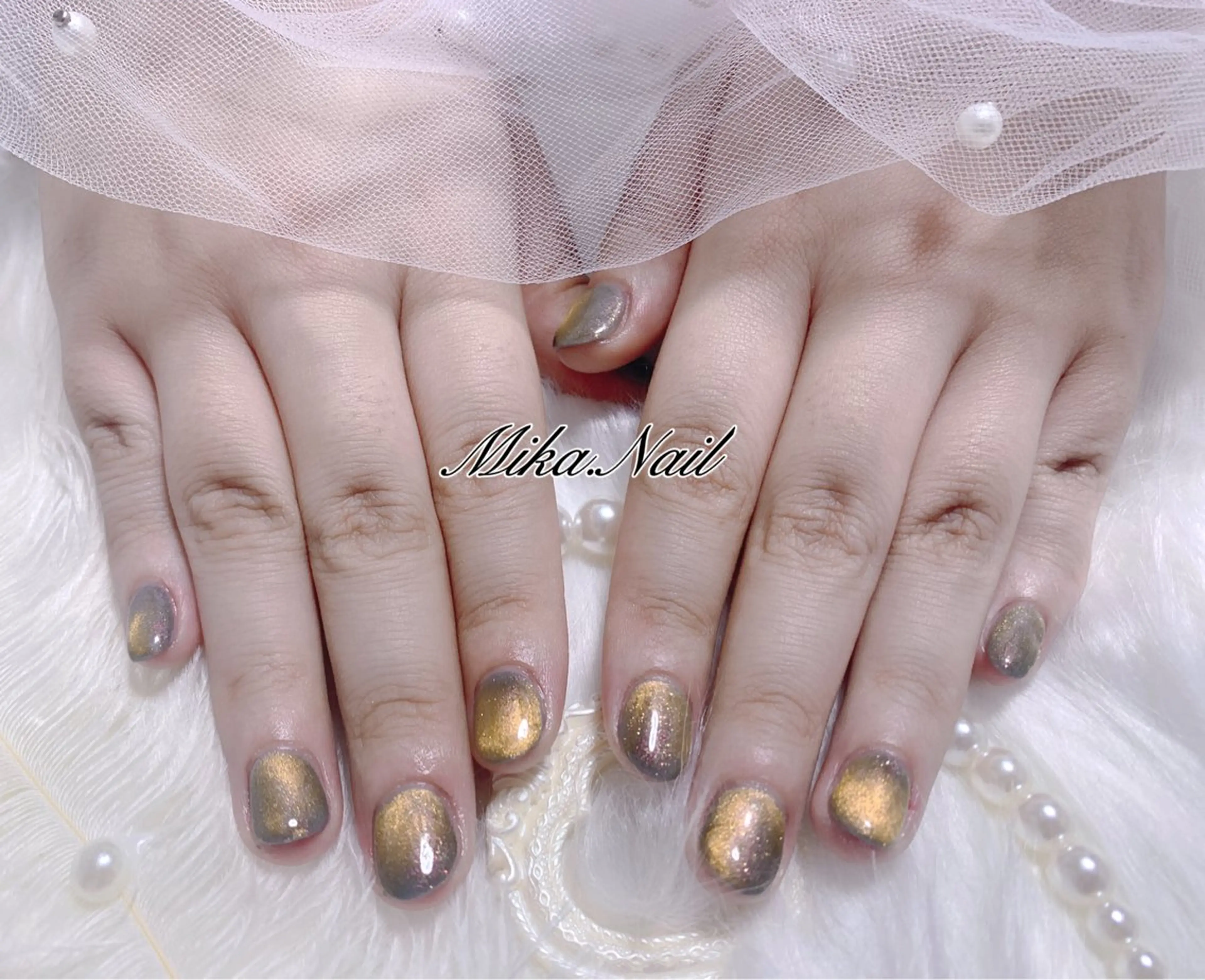 ネイル マグネットネイル Mika Nailのネイルデザイン