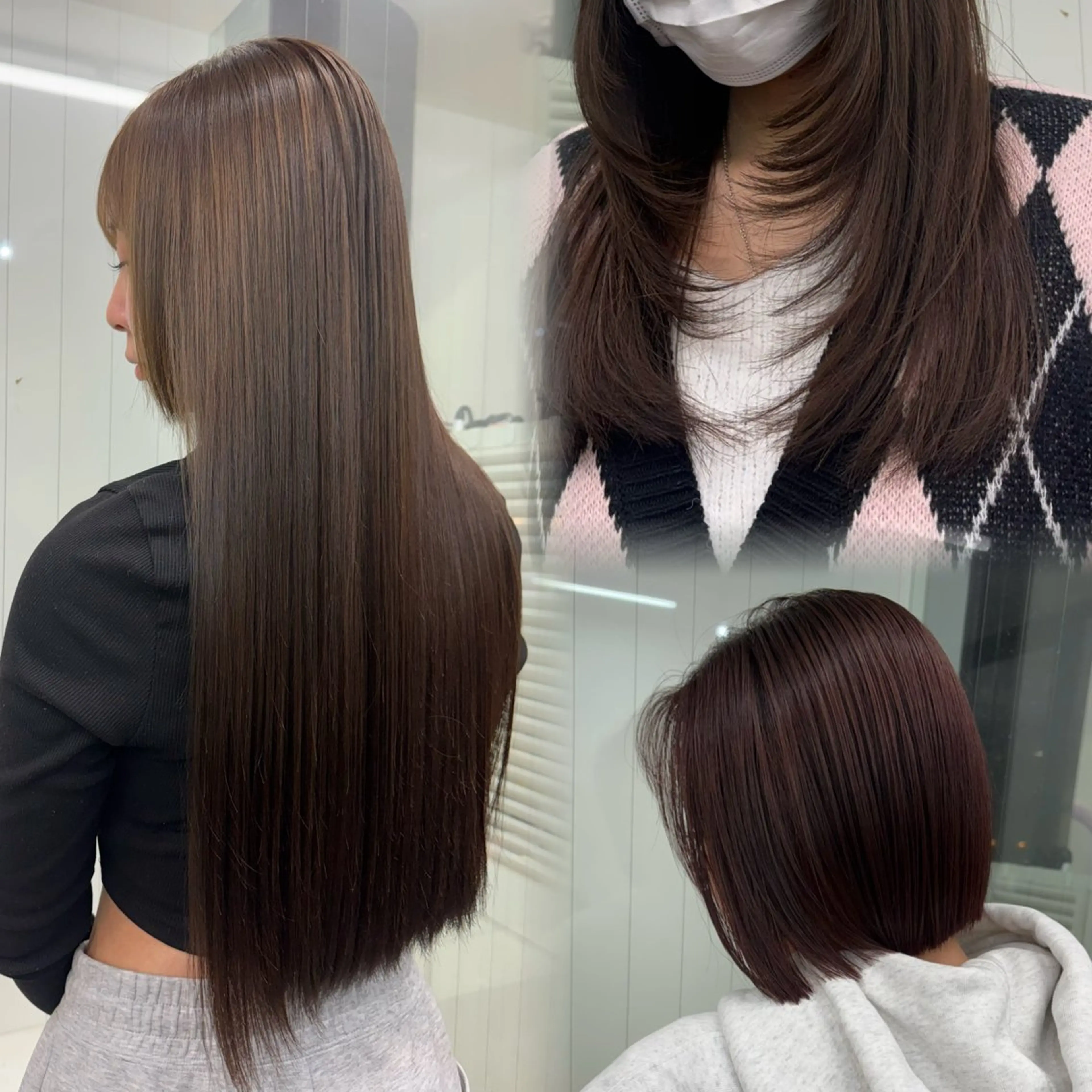 【🫧人気No.1🫧】透明感カラー＋イオトリートメントの写真