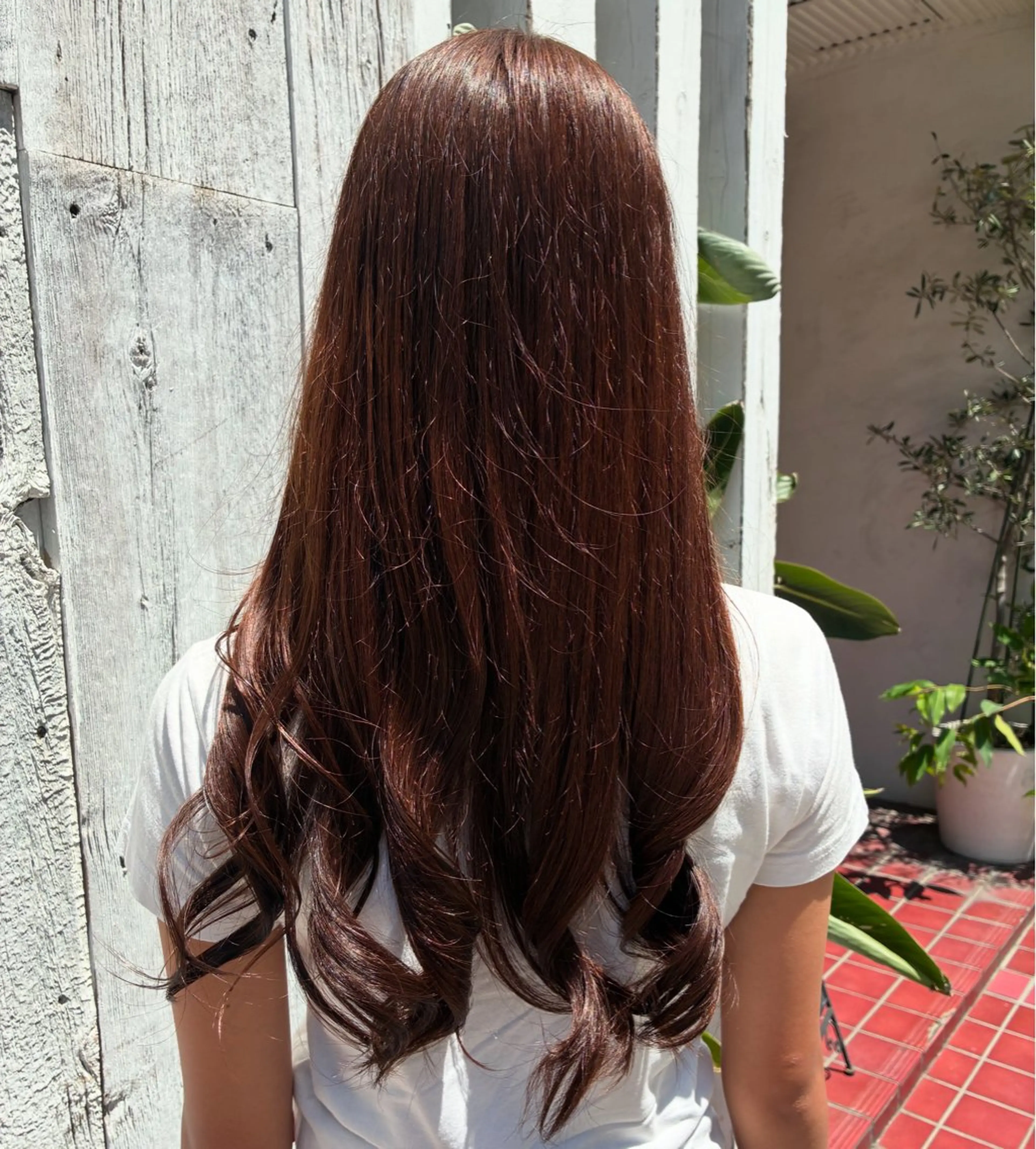 ロング カラー 佐藤 琴海のヘアスタイル