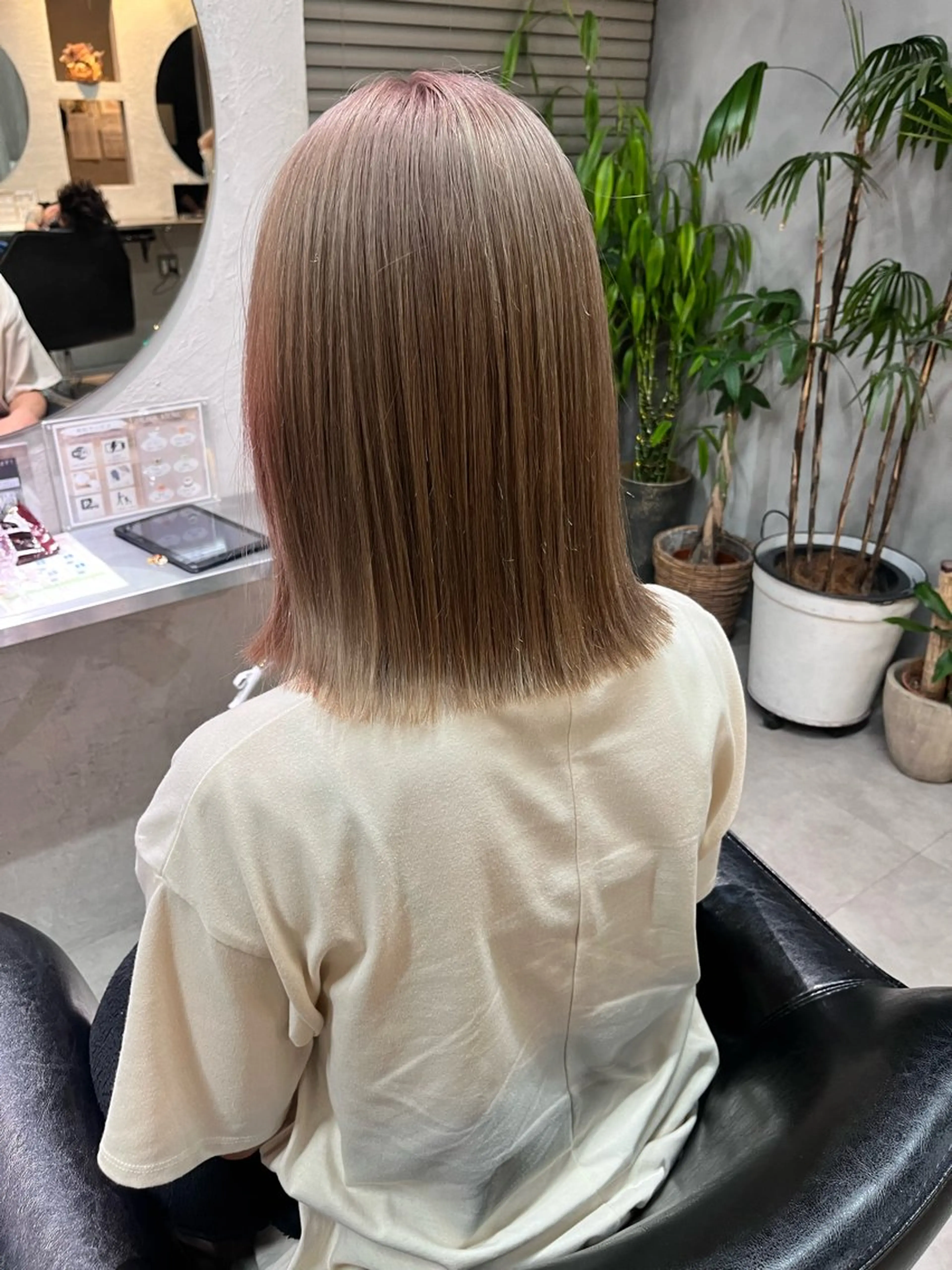 ミディアム カラー ヘアカラー 韓国系/ダブルカラー /トグチリンカのヘアスタイル