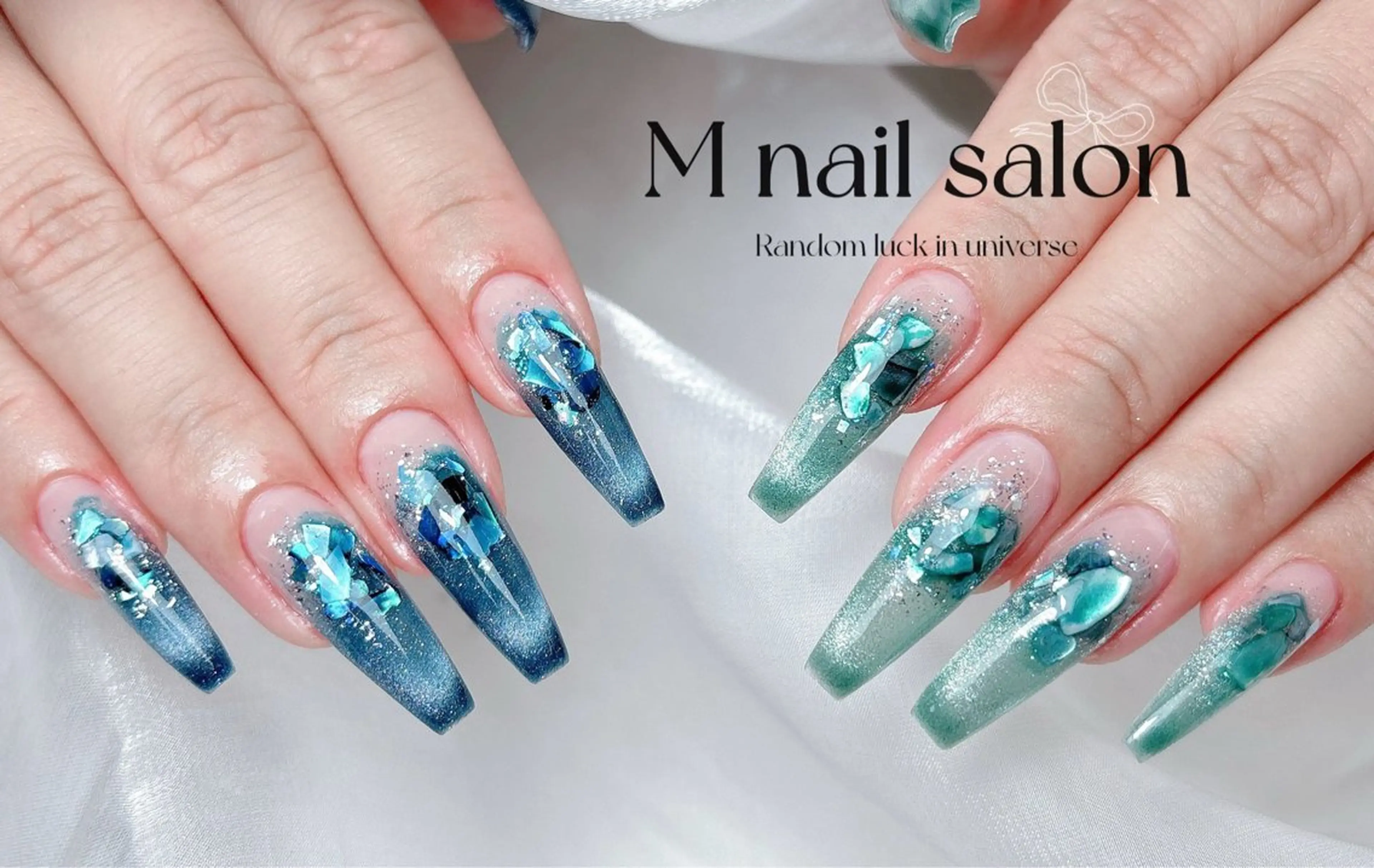 ネイル ハンドネイル M🌷nail 長さだし専門店のネイルデザイン