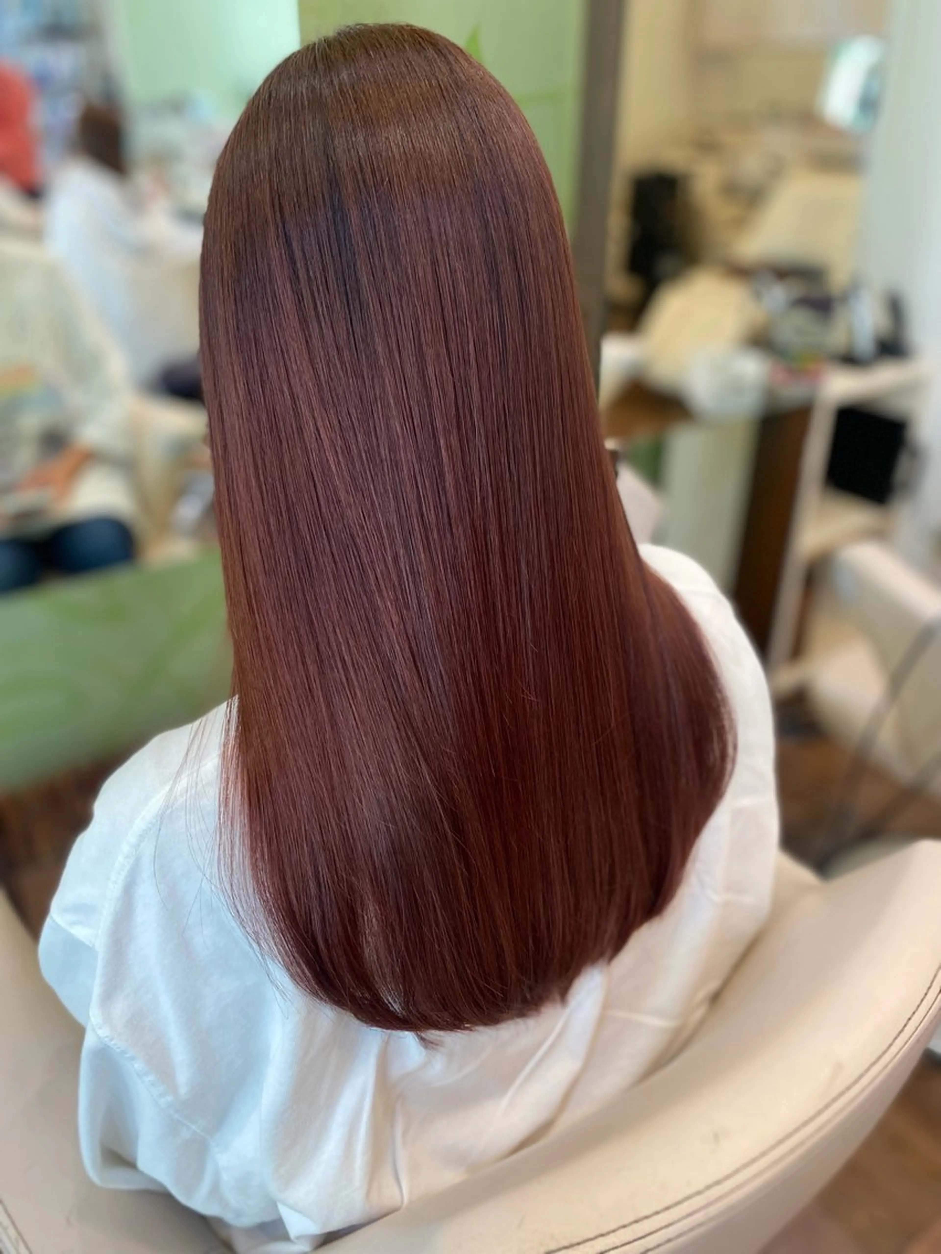 ロング ヘアカラー トリートメント 🎀髪質改善🎀 Olive南森町のヘアスタイル