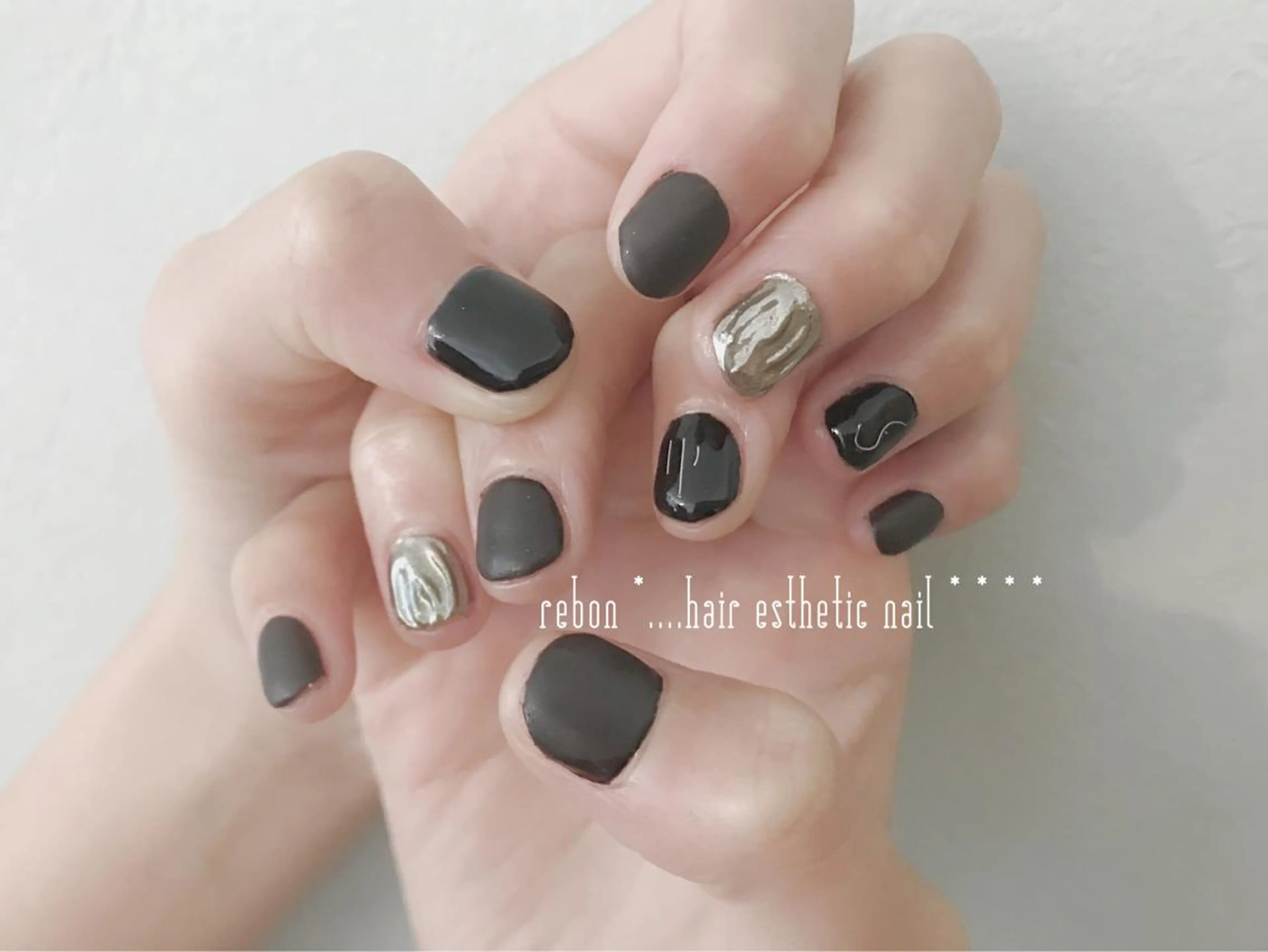 ネイル ハンドネイル フットネイル rebon＊ natsukiのネイルデザイン