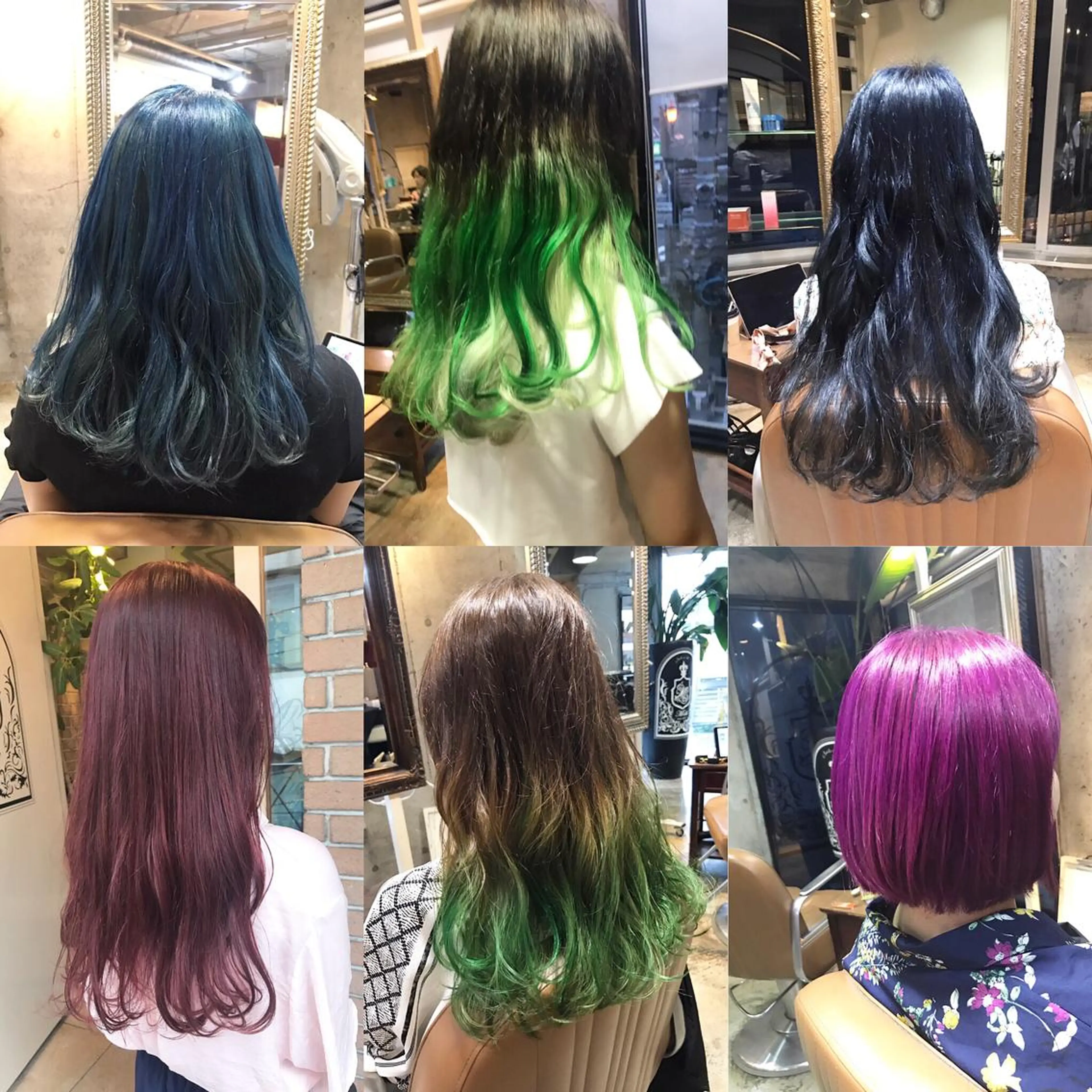 ミディアム カラー パーマ ヘアアレンジ メンズ ネイル マツエク・マツパ サロンドミルク 原宿のヘアスタイル