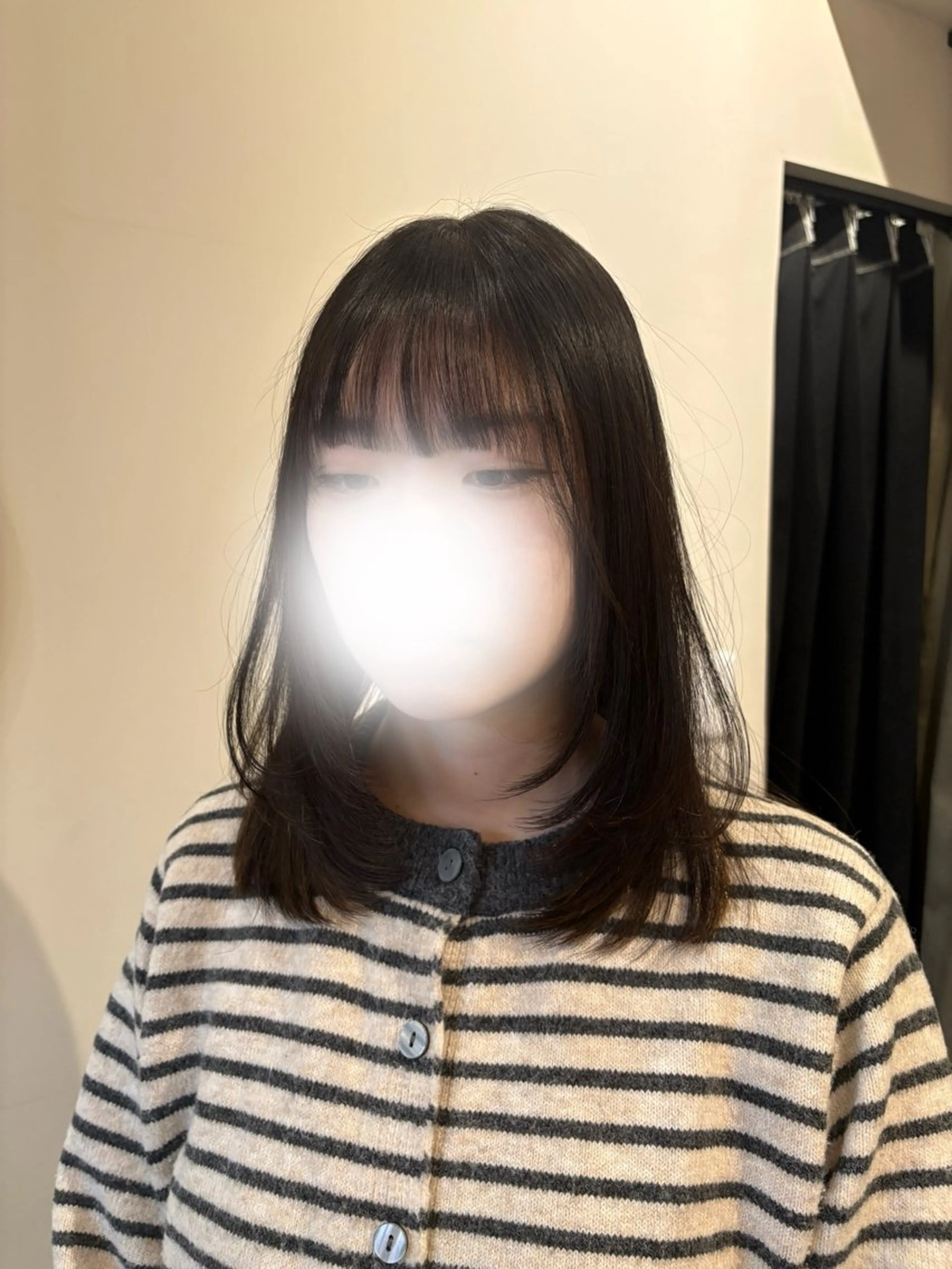 ロング 殿守 優貴のヘアスタイル