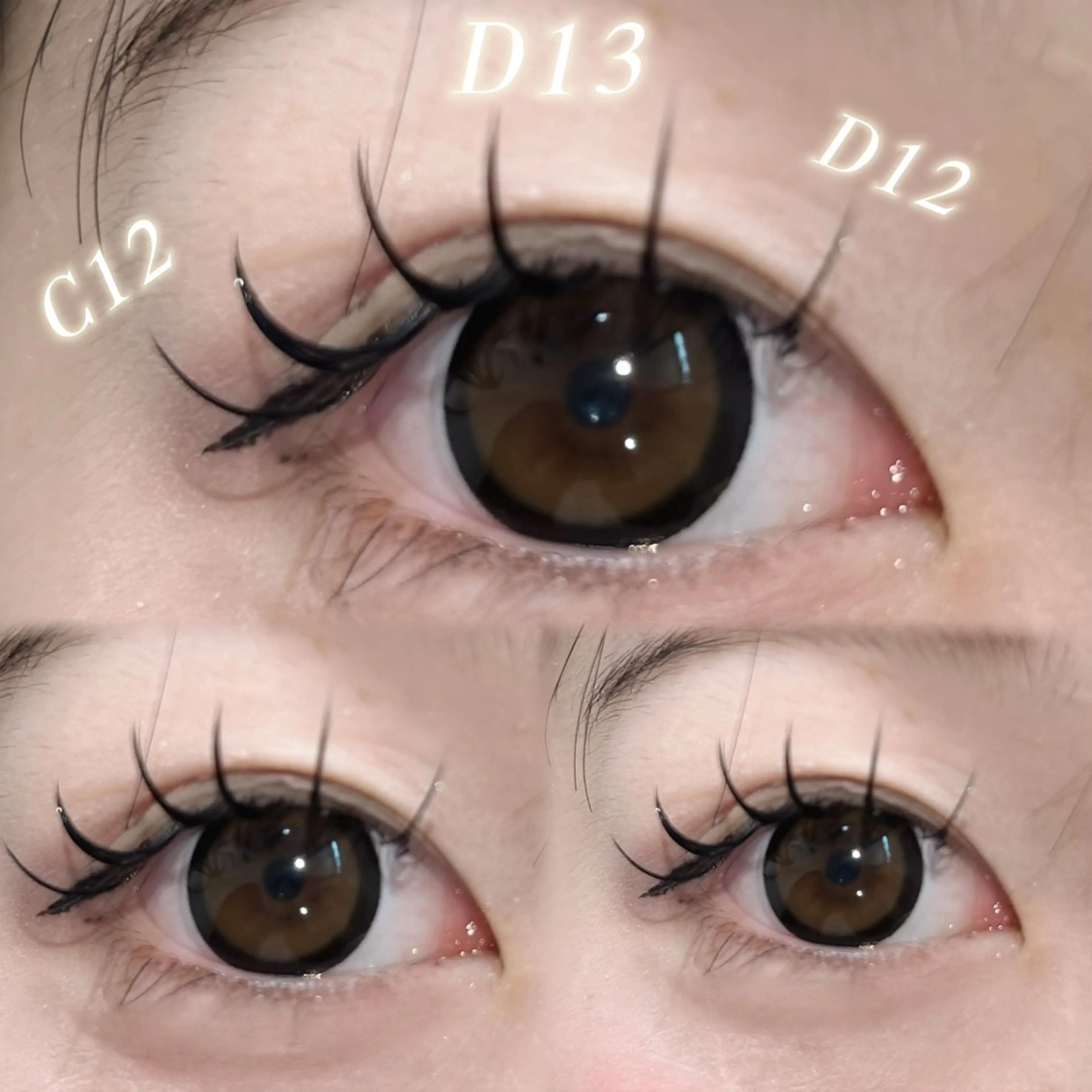 マツエク・マツパ キュート フラットラッシュ 【enurk】 ゆうなのマツエク・マツパデザイン