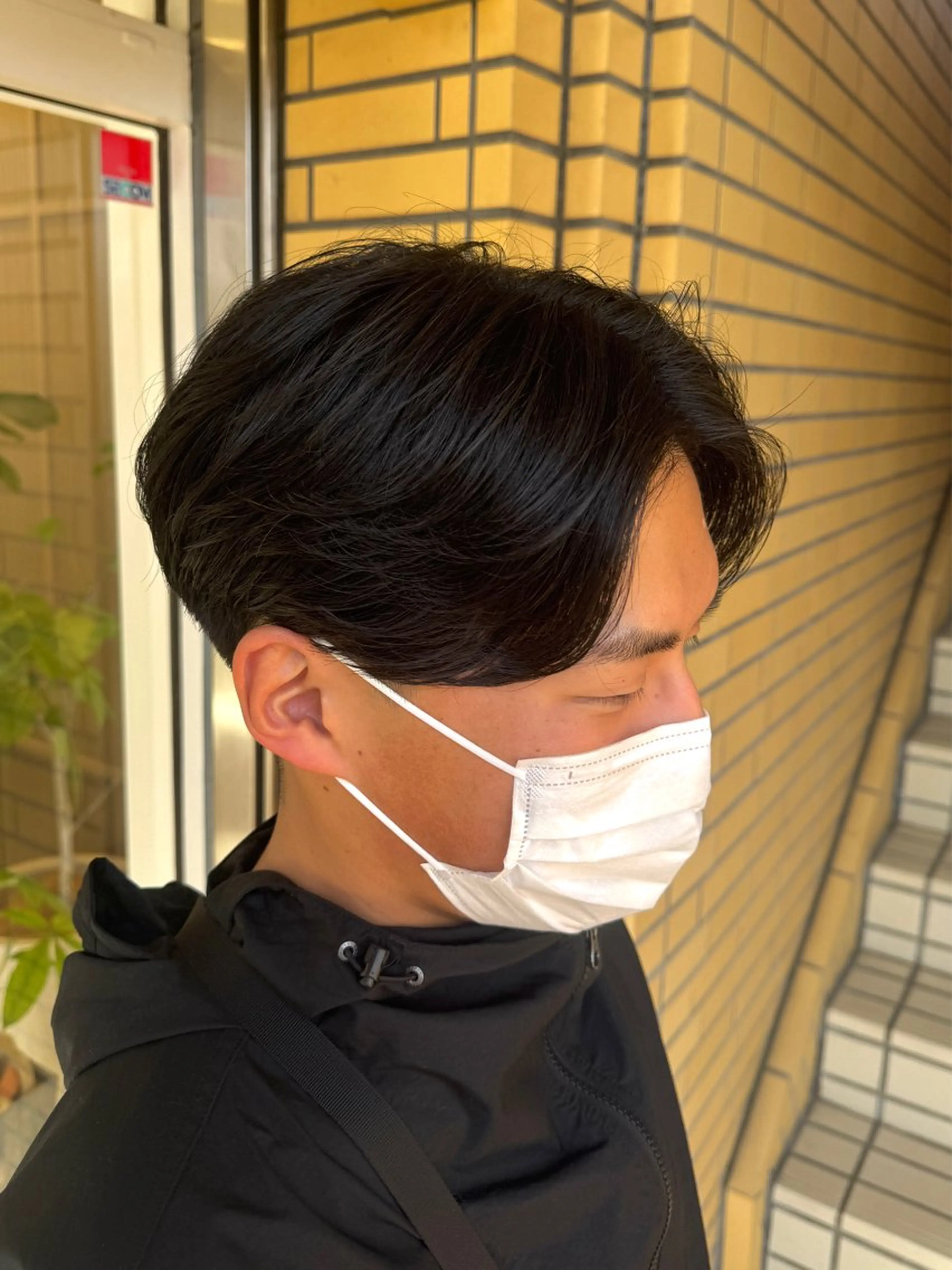 【朝ラク】セットが簡単な毛流れパーマ＋カットの写真